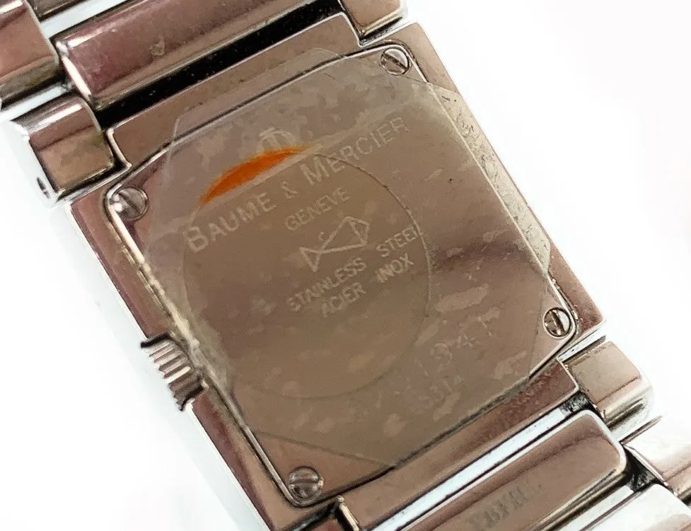 Baume & Mercier Sapphire Catwalk Mother Of Pearl Face Ladies Watch