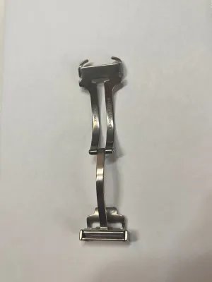 BAUME & MERCIER Stainless Steel Brand New Deployment Buckle - $500 APR w/ CoA!