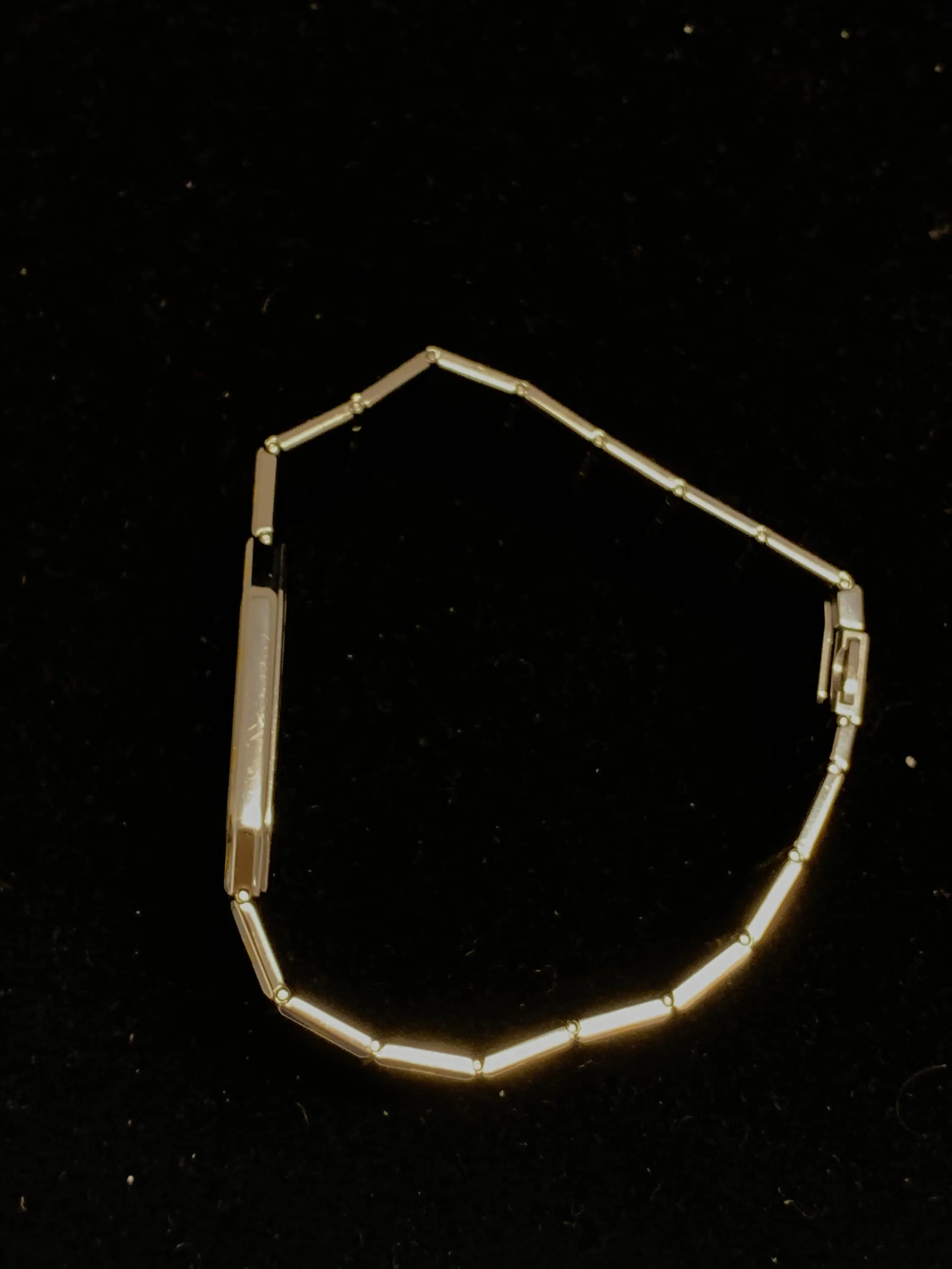 BAUME & MERCIER Vintage c. 1980s 18K Gold Striped Wristwatch - $10K APR Value w/ CoA!