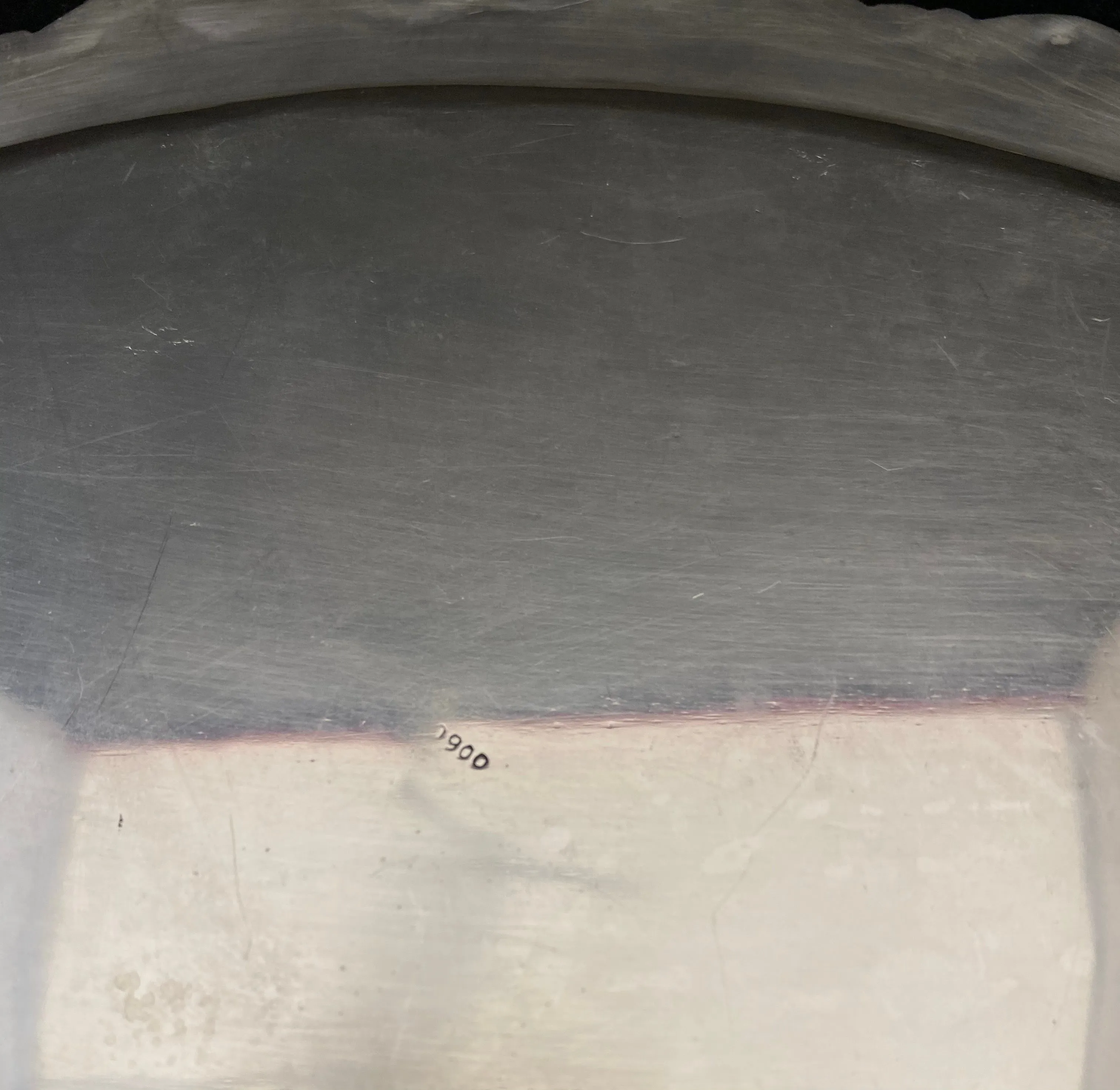 Beautiful Antique Oval Silver Serving Platter - $2K APR Value w/ CoA!