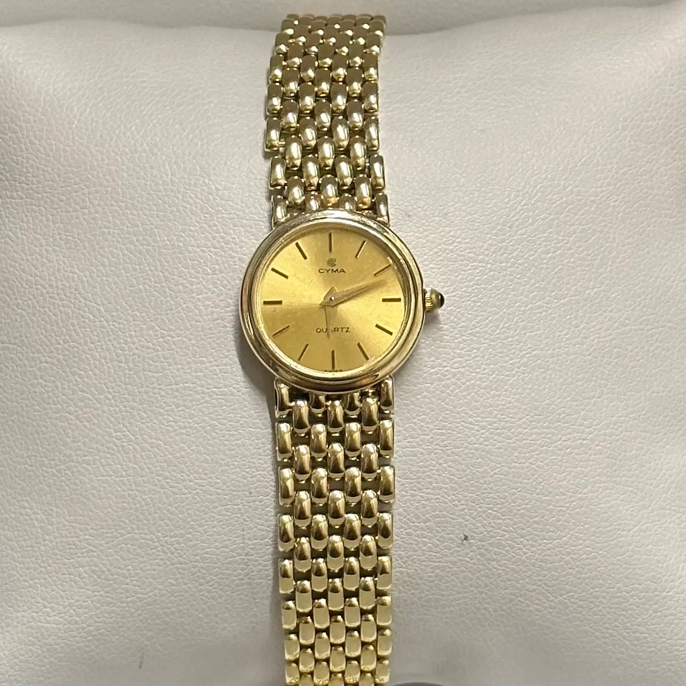 Beautiful CYMA Brand New 14K Solid Yellow Gold Ladies Watch - $12K APR w/ COA!!!