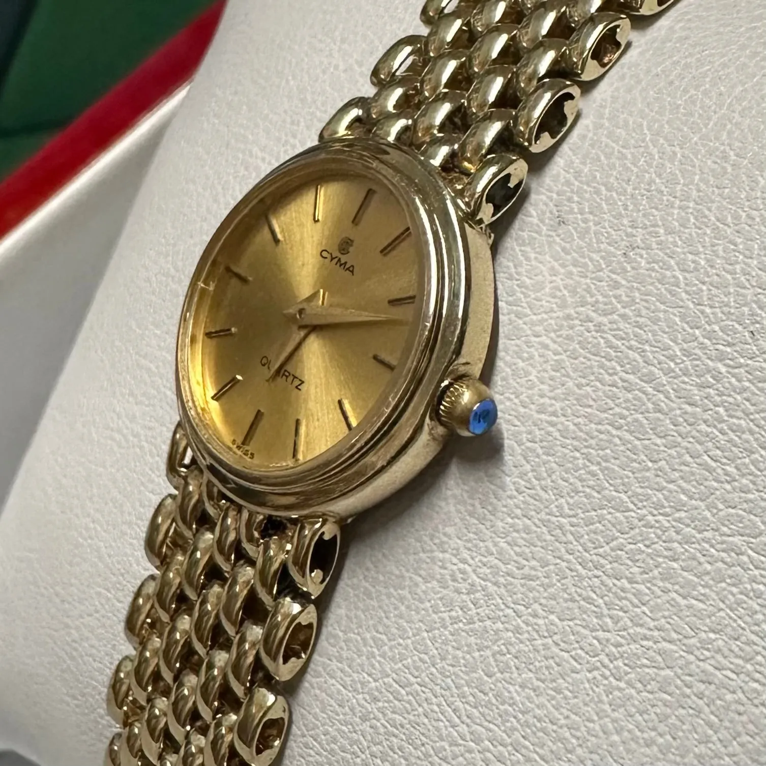 Beautiful CYMA Brand New 14K Solid Yellow Gold Ladies Watch - $12K APR w/ COA!!!