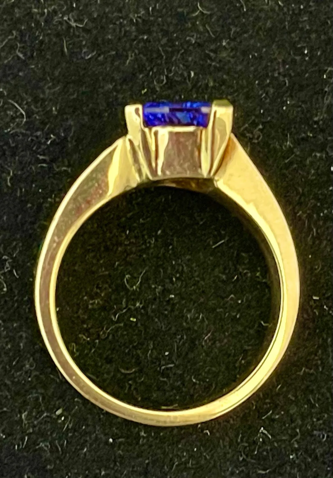 Beautiful SYG Tanzanite, Diamonds & Blue Opal Ring - $15K APR Value w/CoA}