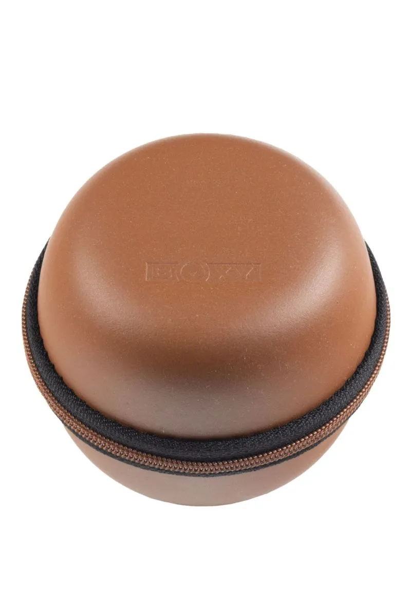 Beco Technic BOXY Round Leatherette Single Watch Case - BROWN