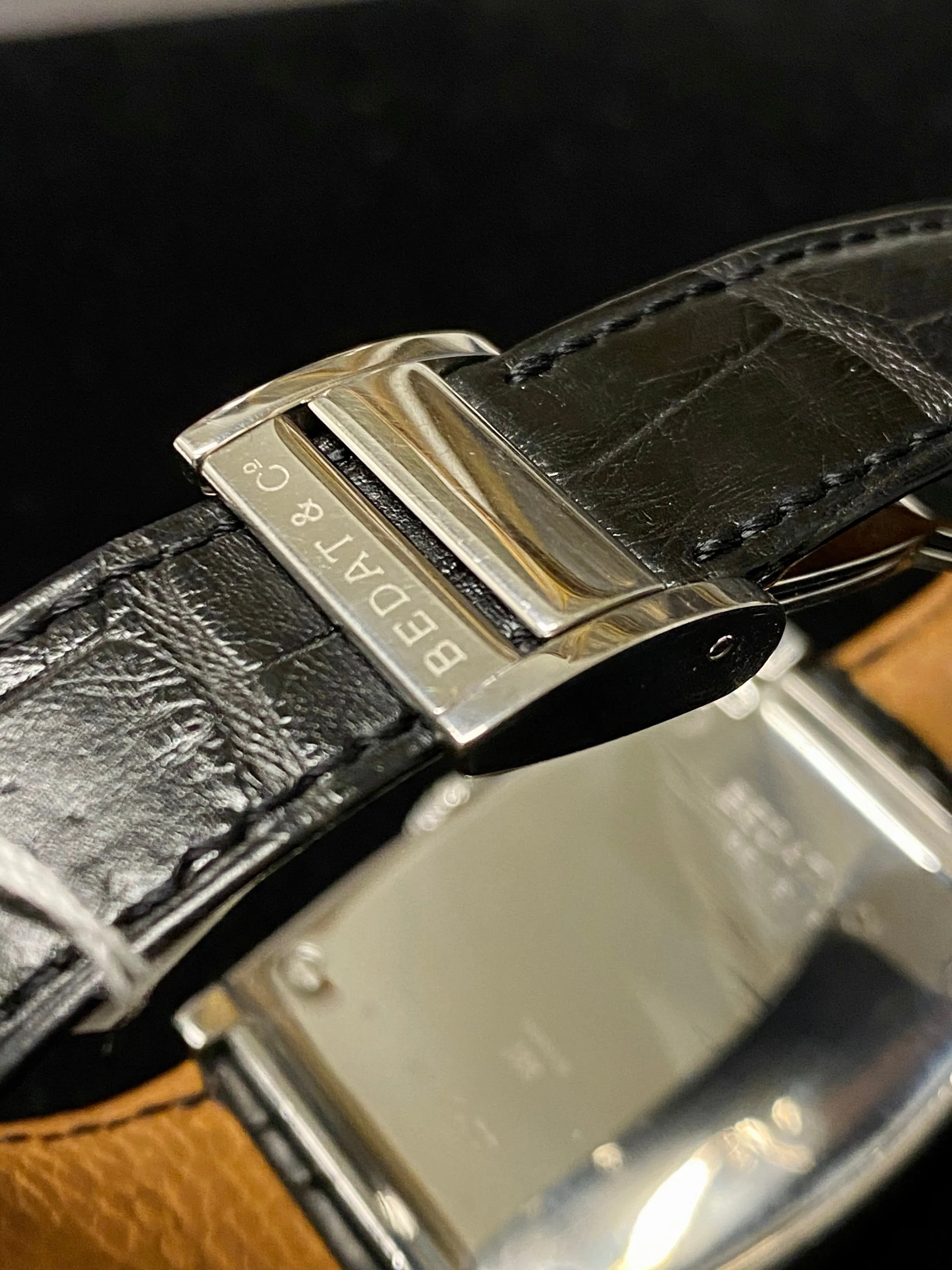 BEDAT & CO. No. 3 Automatic SS Men's Wristwatch w/ Date Feature & 24-Hour Dial - $6K Appraisal Value! ✓
