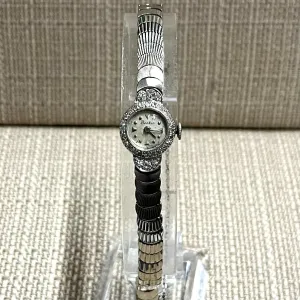 BENKIN Vintage White Gold w/ 30 Diamond Bezel Ladies Watch! - $20K APR w/ COA!!!