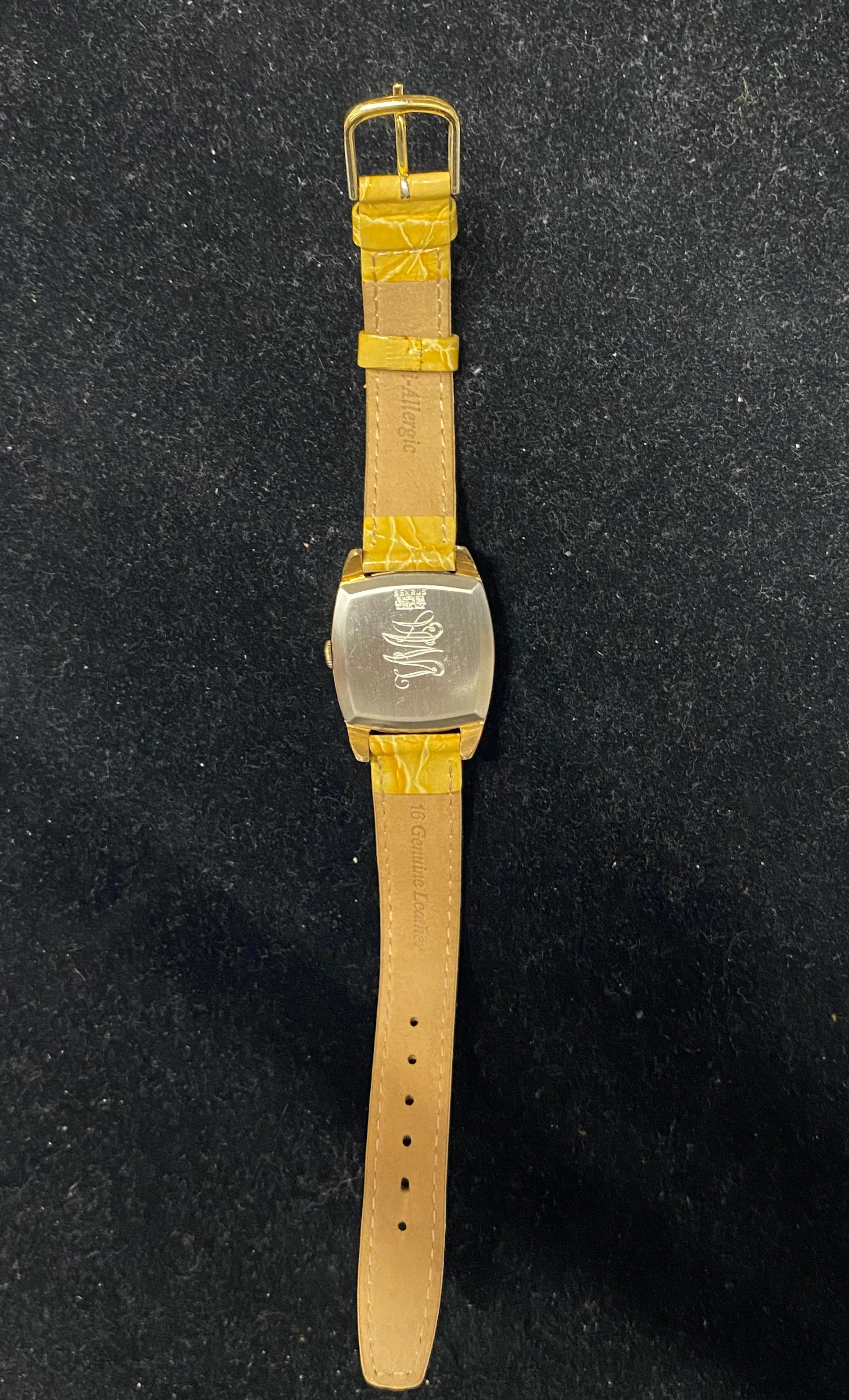 BENRUS Vintage 1950's SS Men's Wristwatch Rare Beautiful Design - $4K APR w/ COA