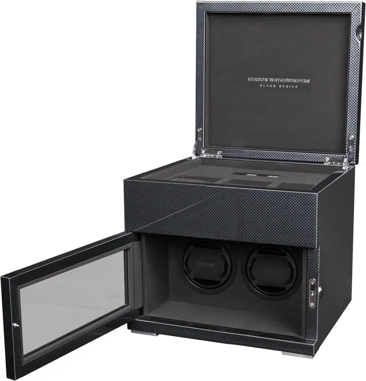 Benson Watch Winder Black Series 2.16.CF Carbon Fibre