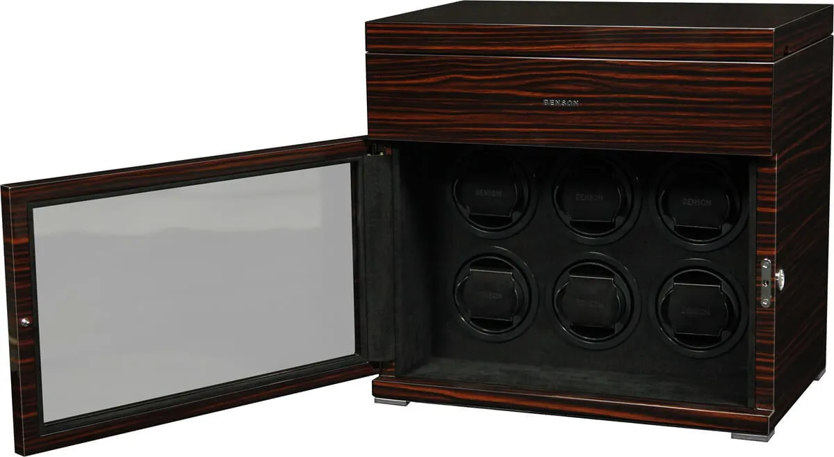 Benson Watch Winder Black Series 6.16.MA Macassar