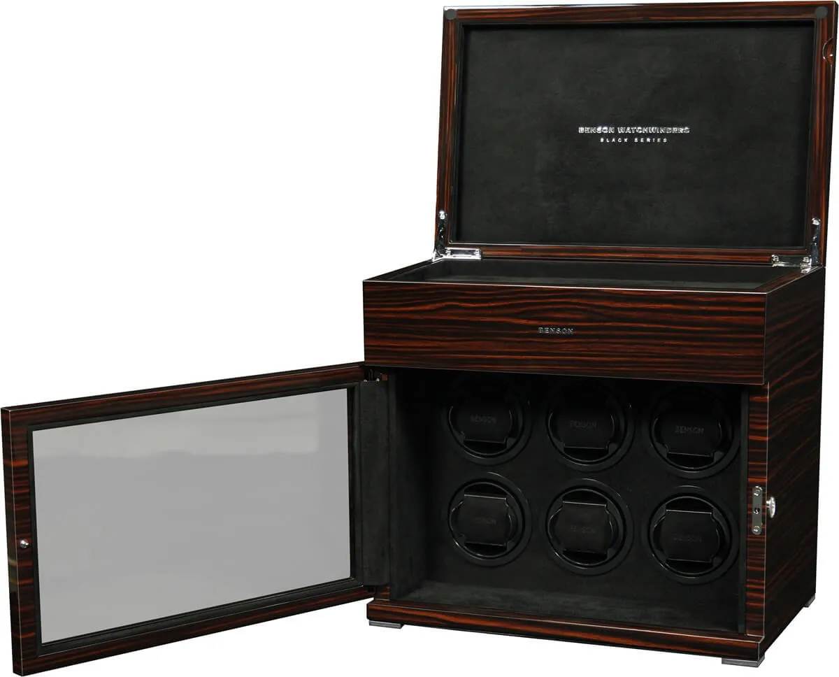 Benson Watch Winder Black Series 6.16.MA Macassar