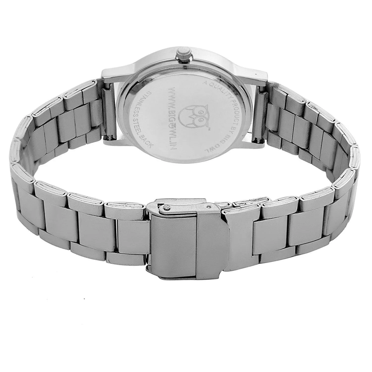 Bigowl Analogue White Dial Women's Watch (WOMEN-BOBASIC-Best Sister Ever)