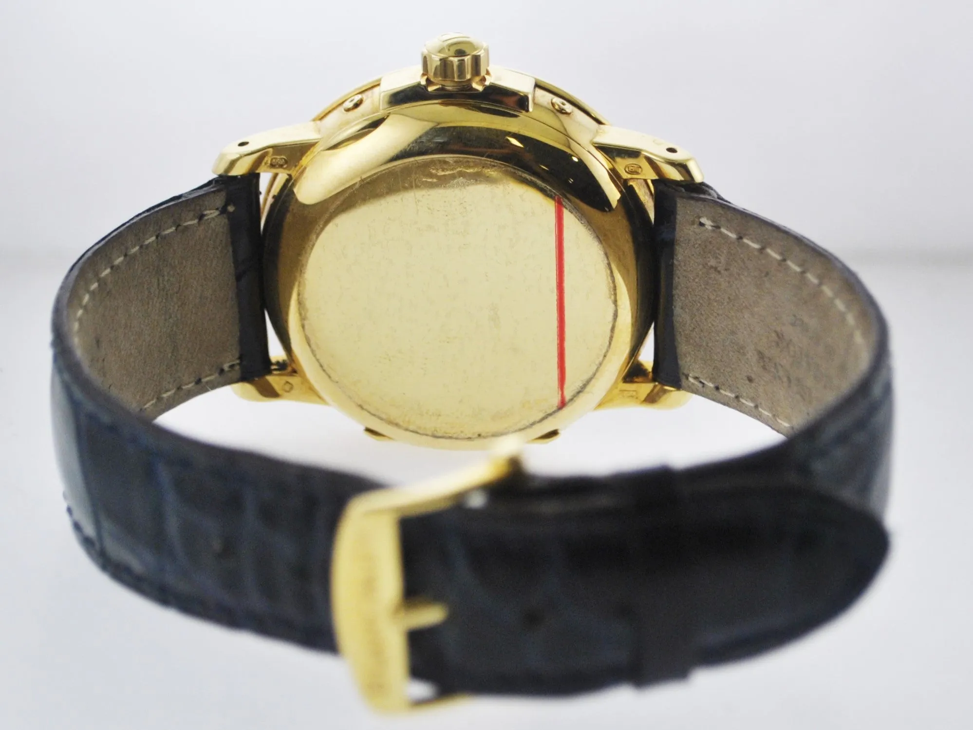 BLANCPAIN 18K YG Day-Date Moonphase & Flip Case Skeleton Back - $200K APR w/ COA