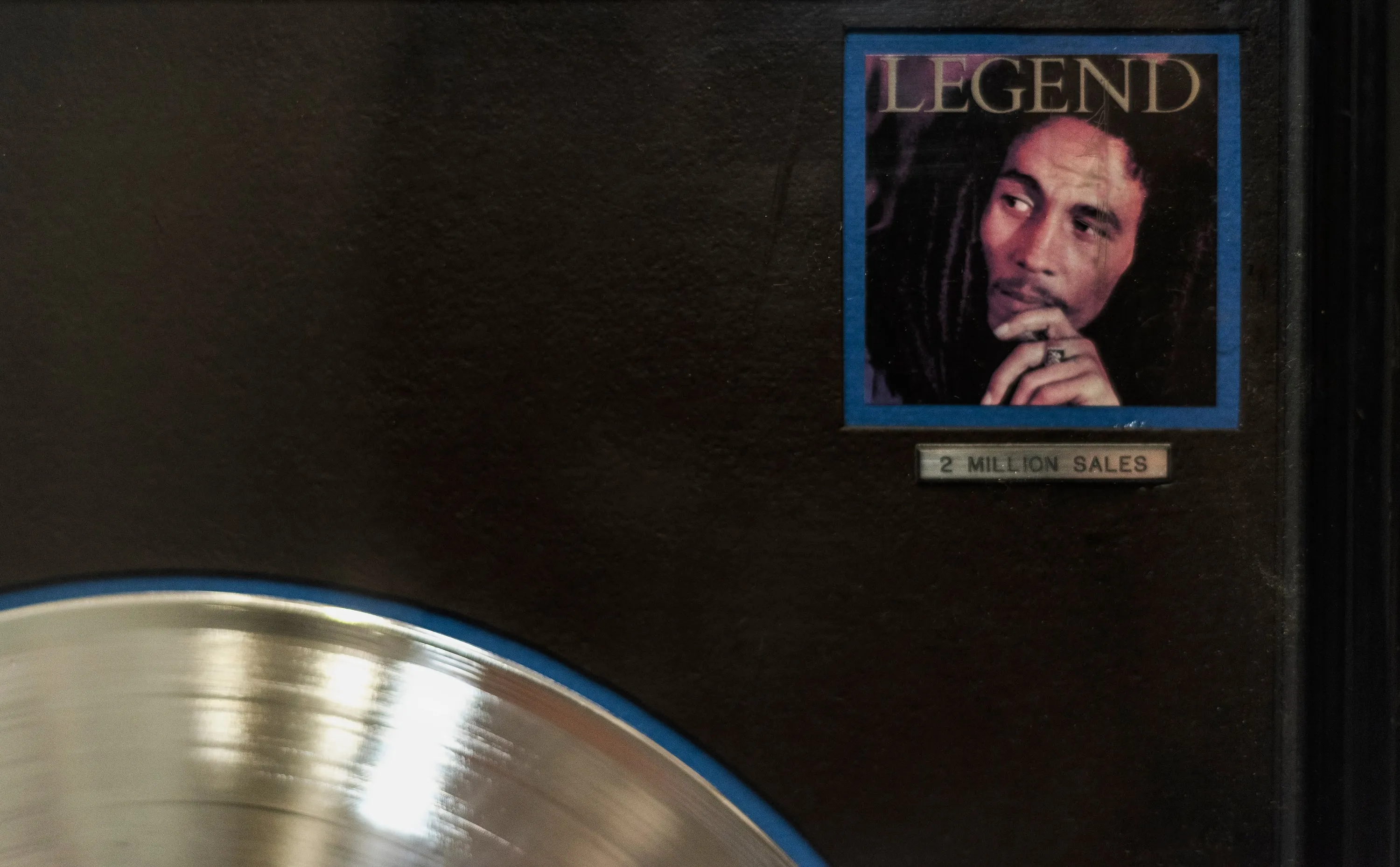Bob Marley "Legend" Multi-Platinum Award, C. 1984 Unique - $30K APR w/ CoA!