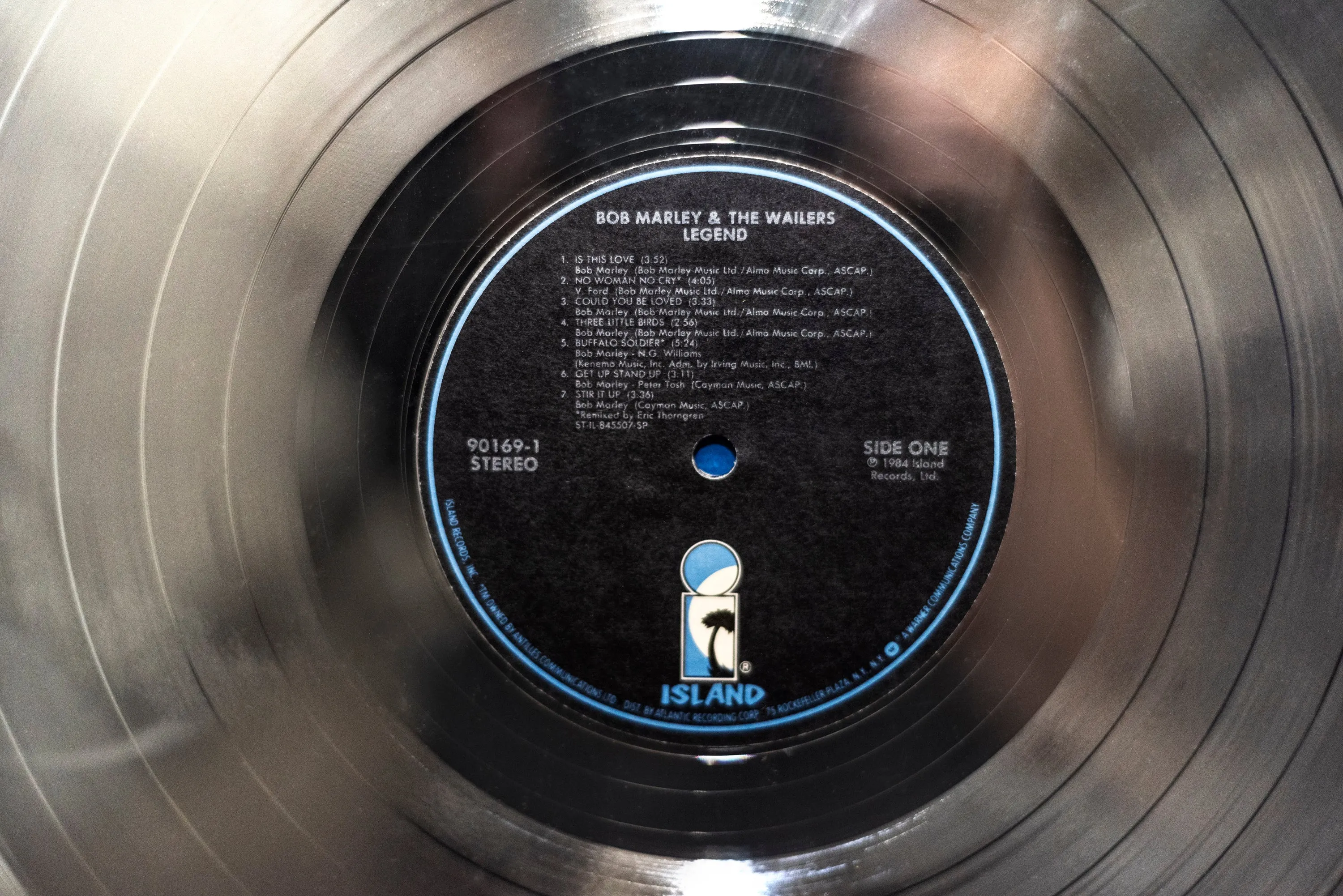 Bob Marley "Legend" Multi-Platinum Award, C. 1984 Unique - $30K APR w/ CoA!