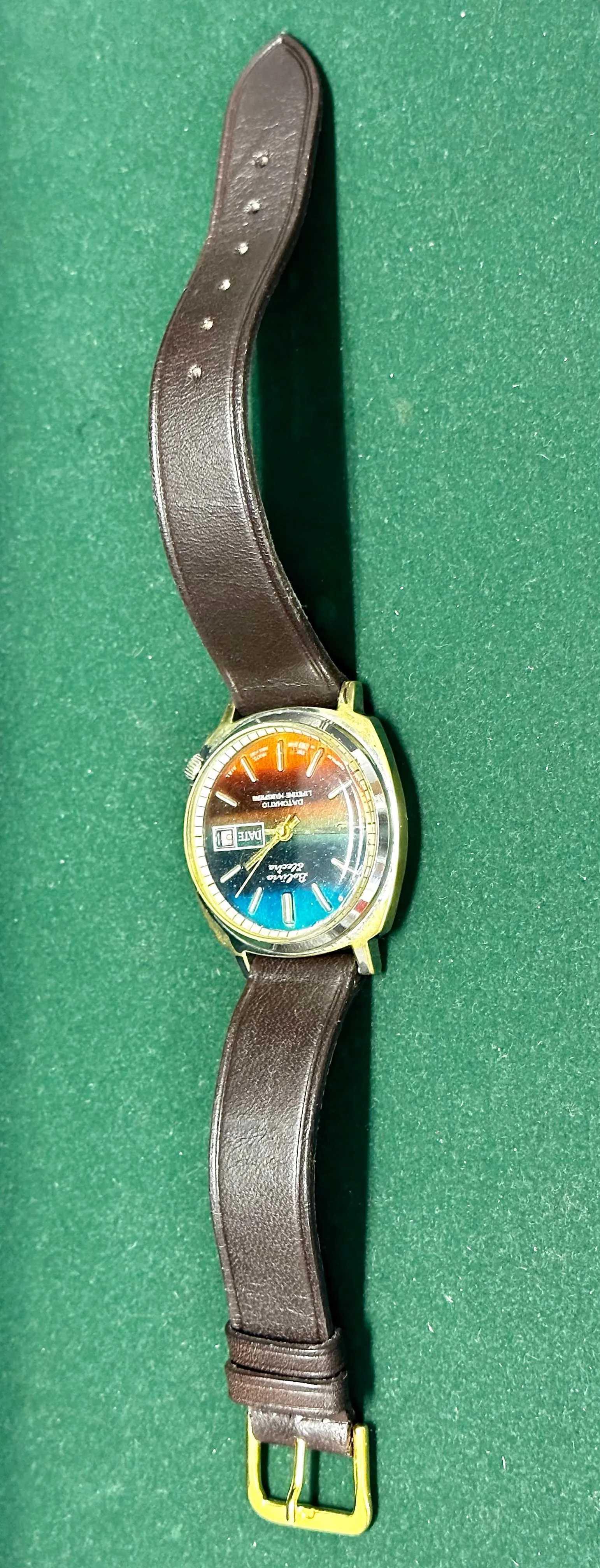 Bolivia Electra Colorful Dial Mechanical Movement Wristwatch - $3K APR w/ COA!!