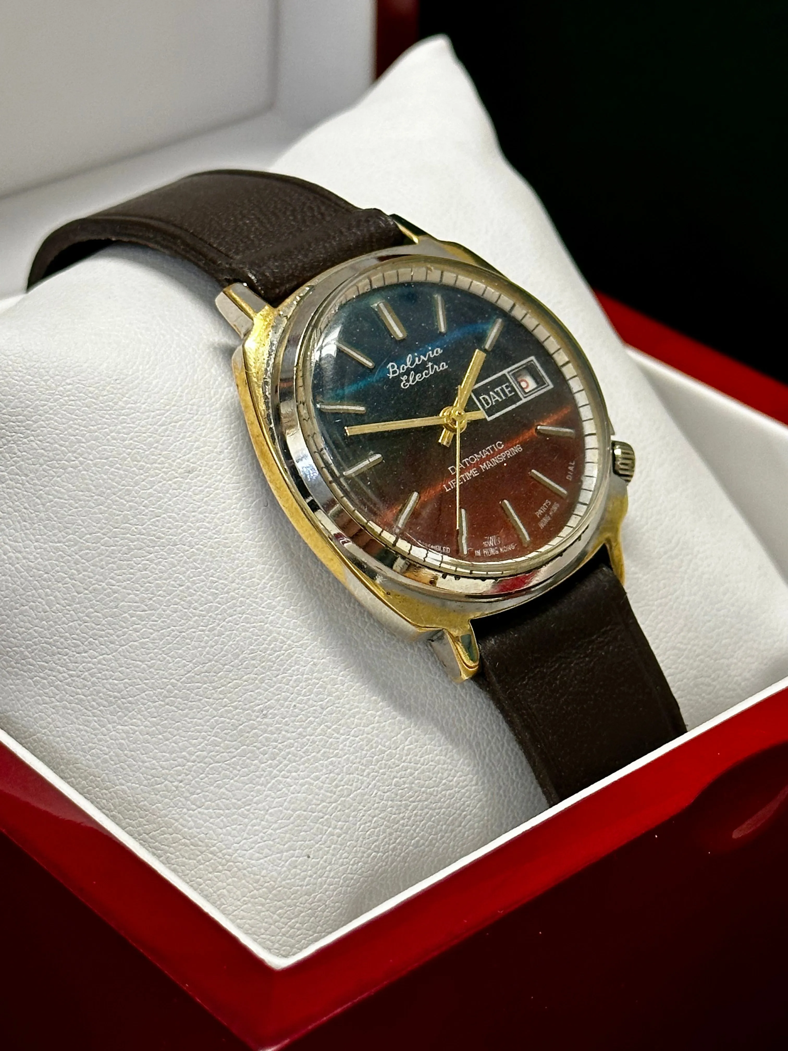 Bolivia Electra Colorful Dial Mechanical Movement Wristwatch - $3K APR w/ COA!!