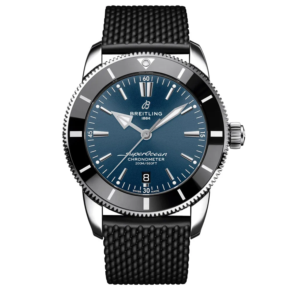 Breitling Superocean Heritage B20 44mm Blue Dial Automatic Gents Watch AB20304A1C1S1
