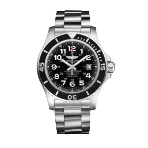 Breitling Superocean II Automatic Men's Black Dial 44mm Watch A17392D7/BD68/162A