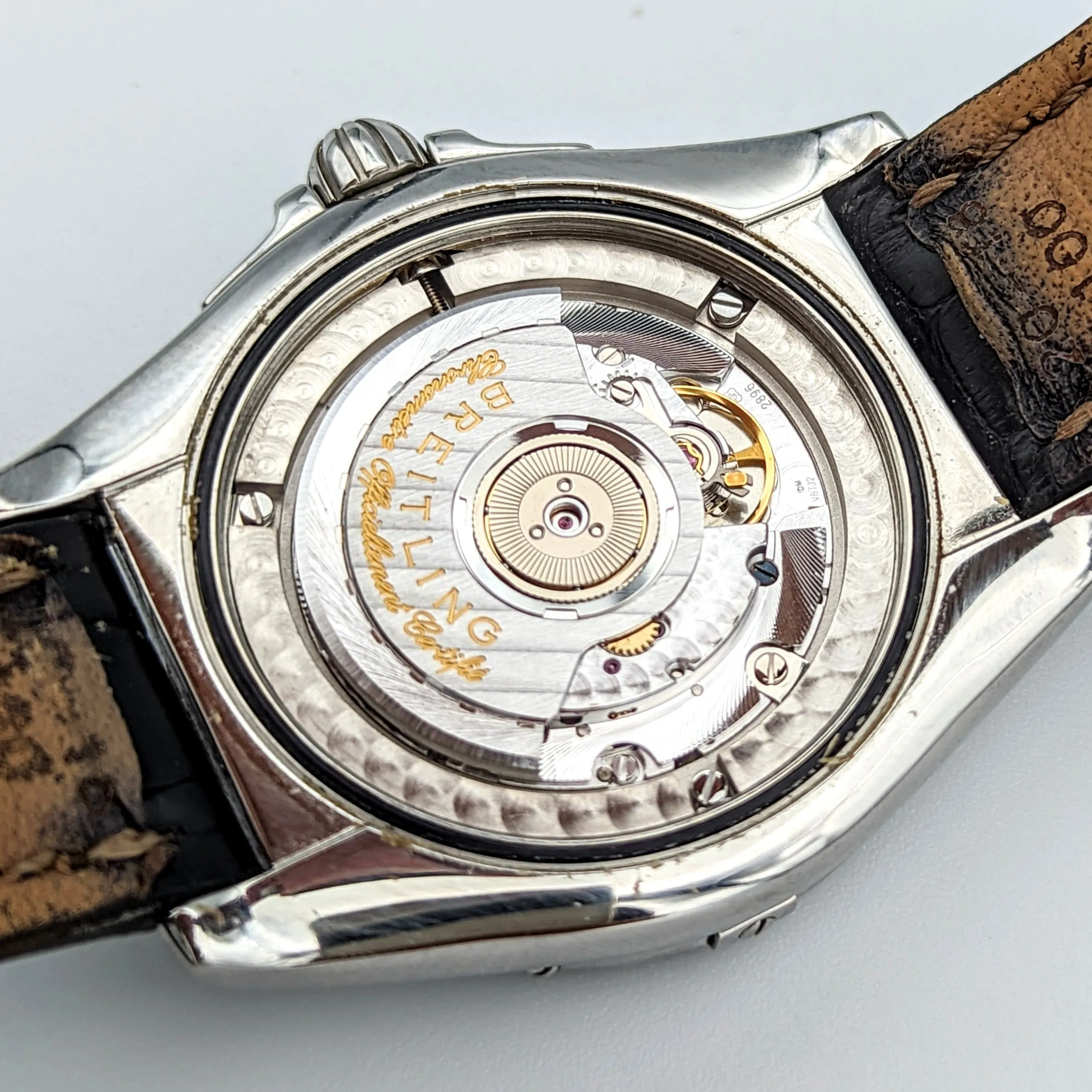 BREITLING Windrider Cockpit Watch Chronometer Officiellement Certifie 300M Wristwatch
