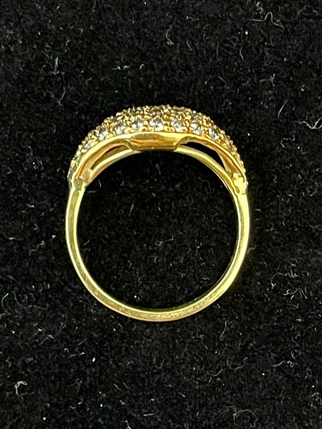 Buccellati-style Handmade design 18KYG Diamond Ring - $6.5K Appraisal Value w/ CoA!