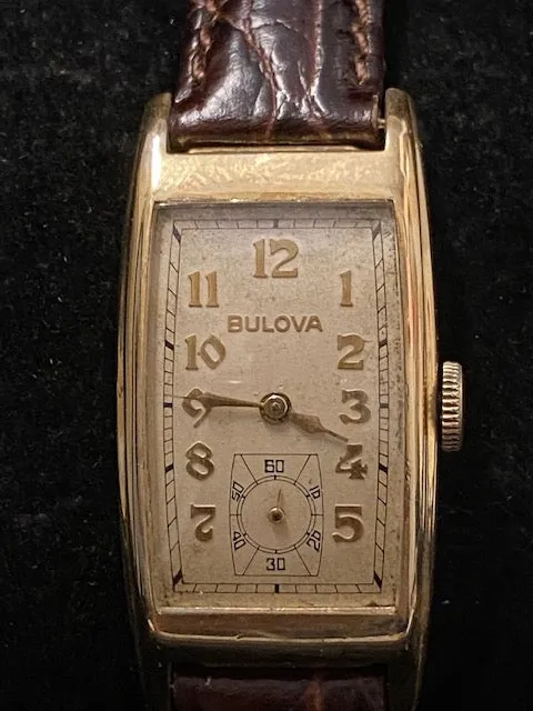 BULOVA Mens 1930s 10K Gold Plate Mechanical Watch - $6K APR Value w/ CoA!