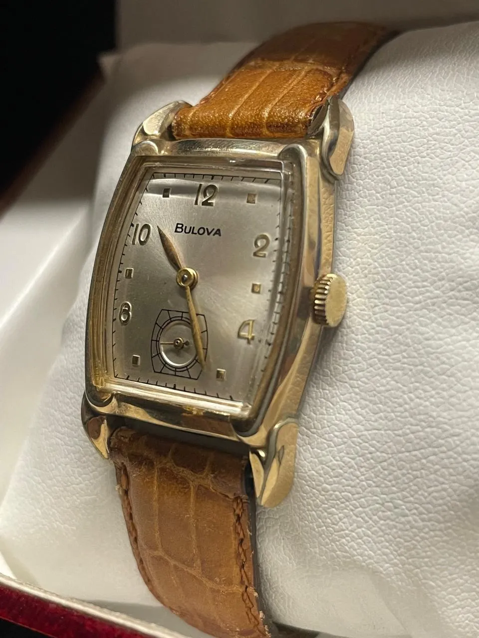 Bulova Vintage 1940s Gold-Tone Watch, Cushion Case, Spectacular- $7K APR w/ COA!