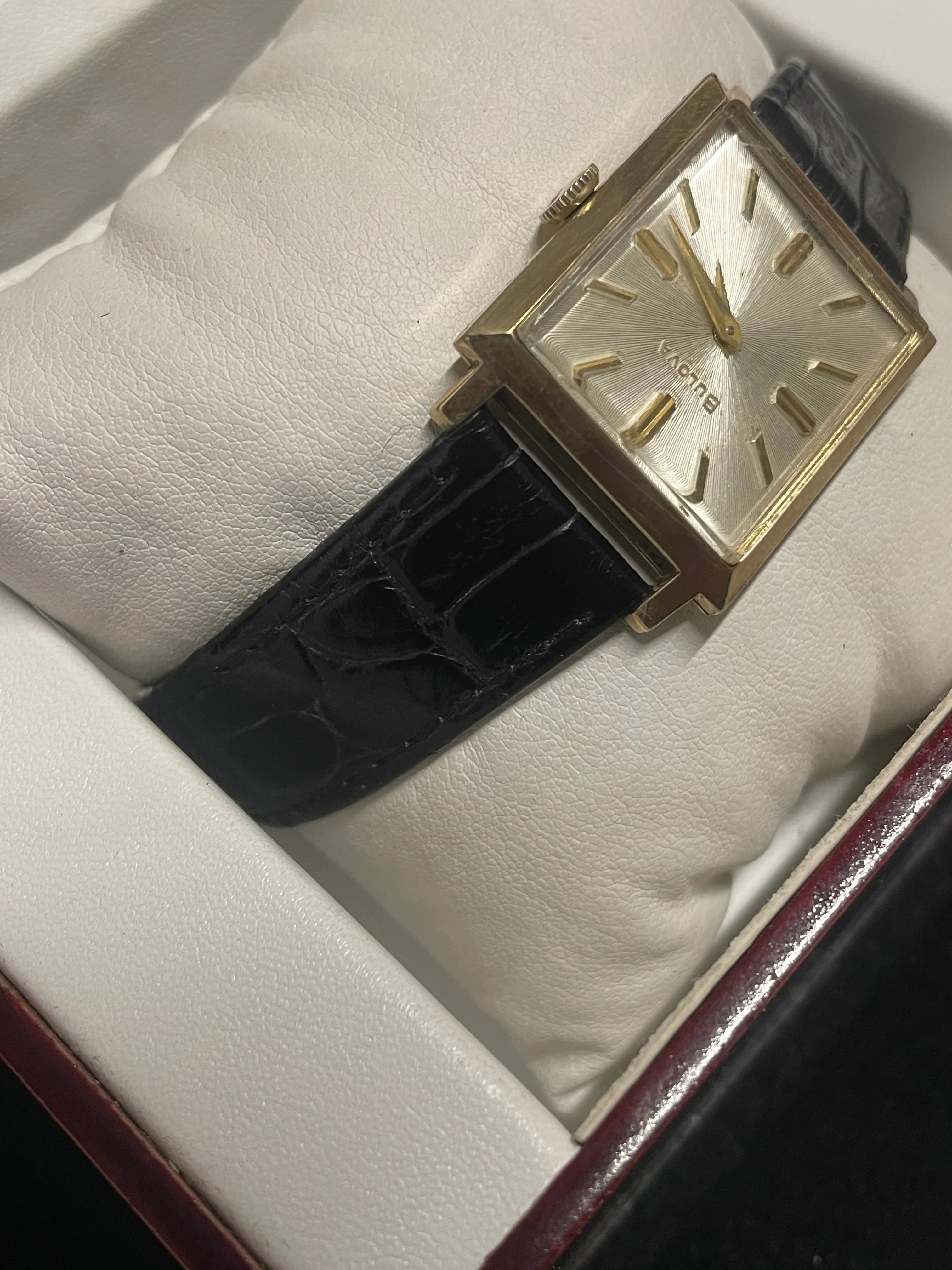 Bulova Vintage 1950s 10K RGP Watch, Off-White Dial, Gold Mark- $6K APR w/ COA!!!