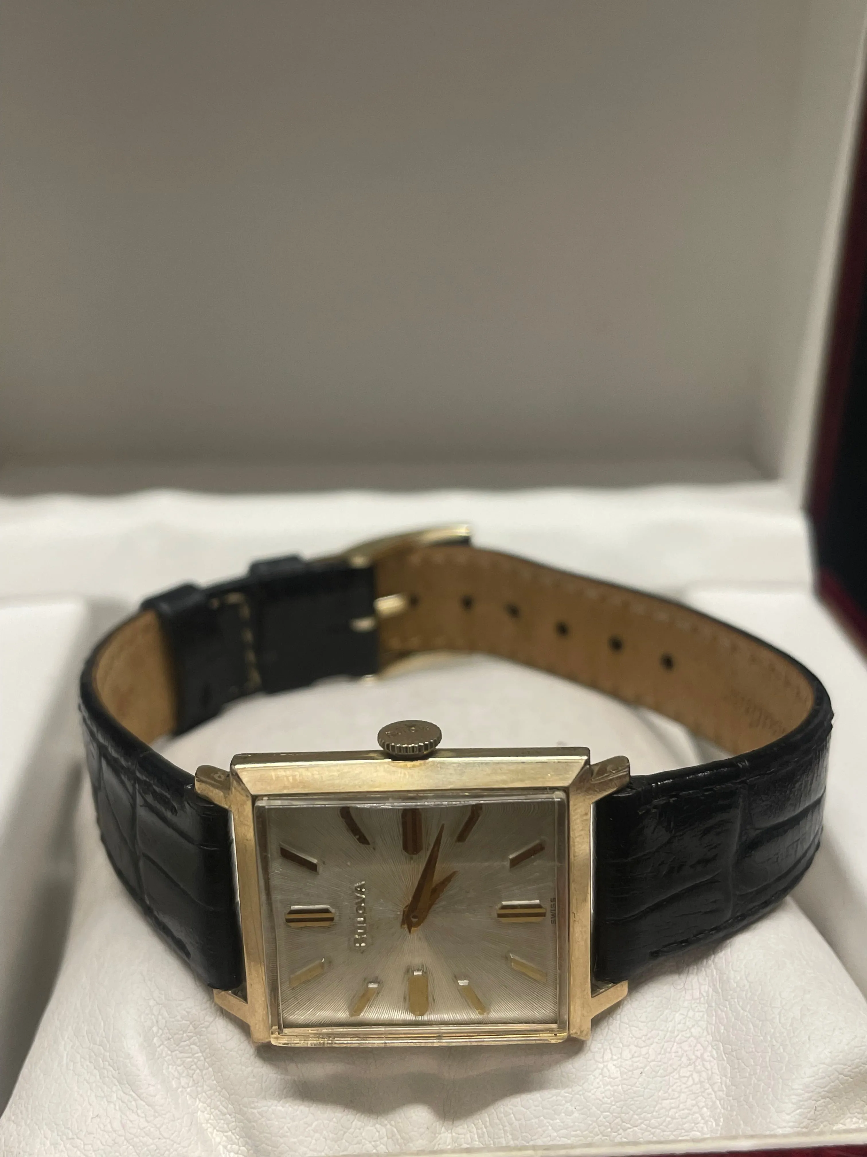 Bulova Vintage 1950s 10K RGP Watch, Off-White Dial, Gold Mark- $6K APR w/ COA!!!