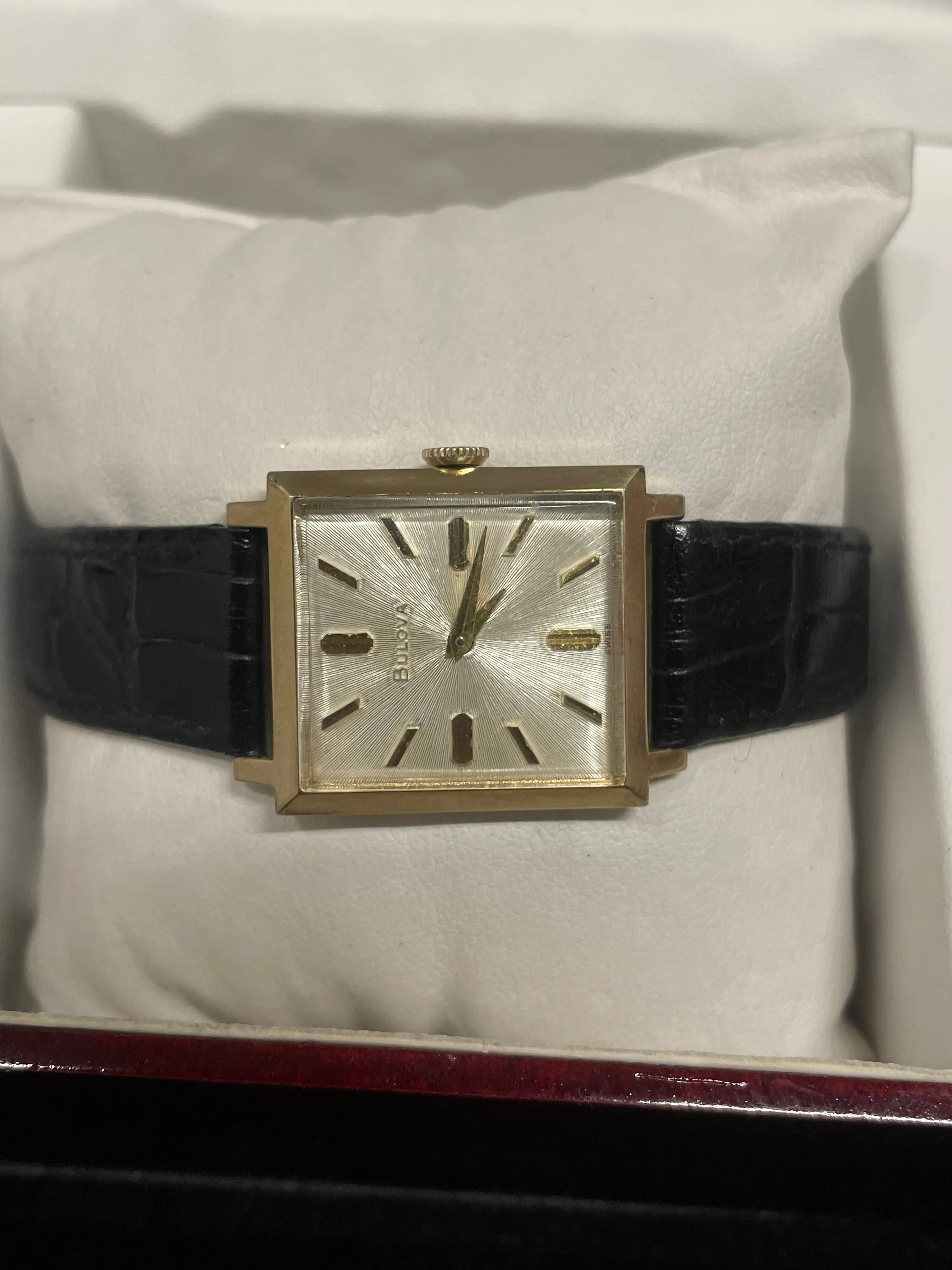 Bulova Vintage 1950s 10K RGP Watch, Off-White Dial, Gold Mark- $6K APR w/ COA!!!