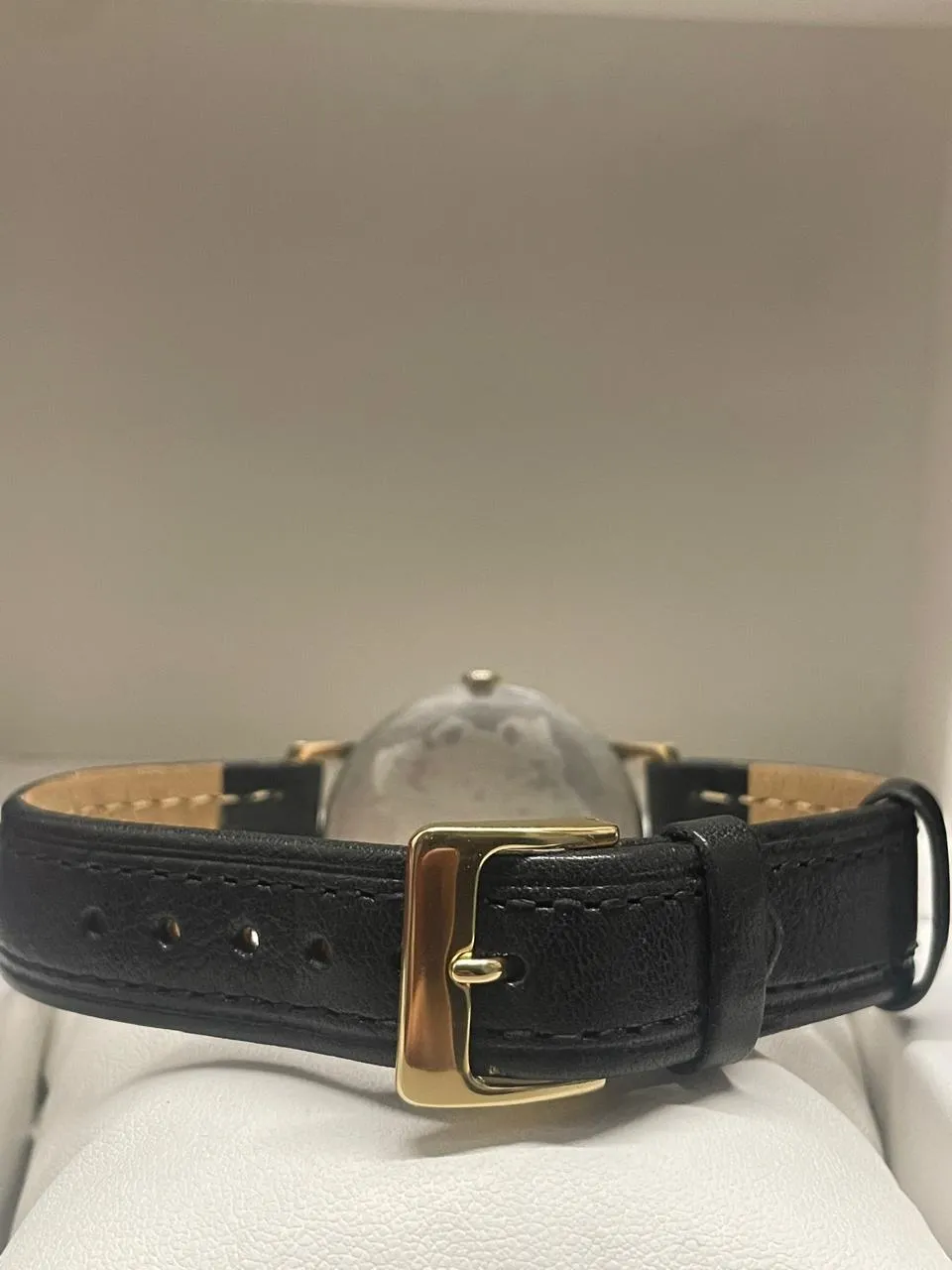 Bulova Vintage 1950s 10K Rolled Gold Plate Watch, Black Strap - $5K APR w/ COA!!