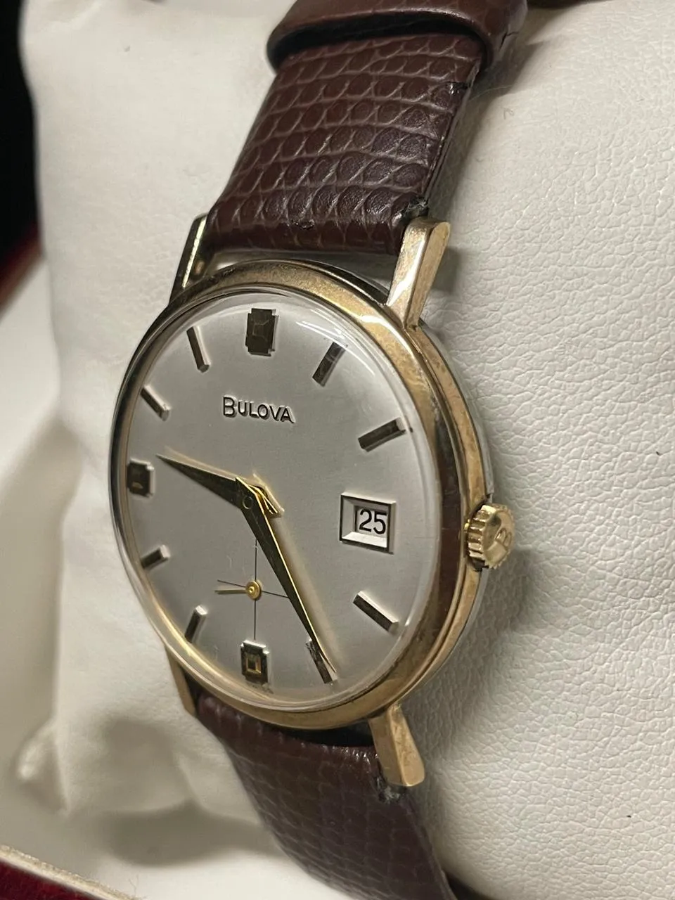 Bulova Vintage 1950s Gold-Tone Watch - Silver Dial, Brand New- $6K APR w/ COA!!!