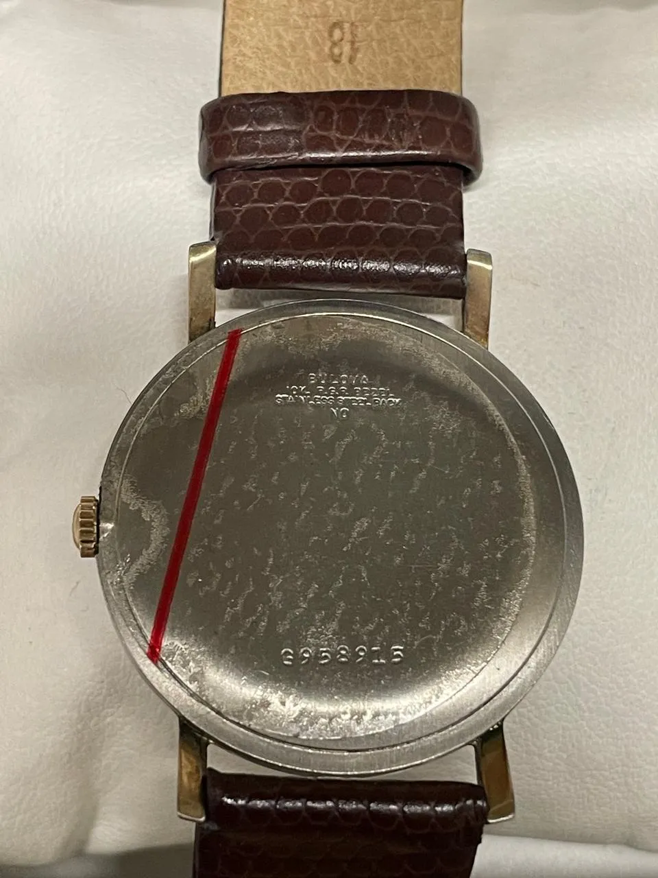 Bulova Vintage 1950s Gold-Tone Watch - Silver Dial, Brand New- $6K APR w/ COA!!!