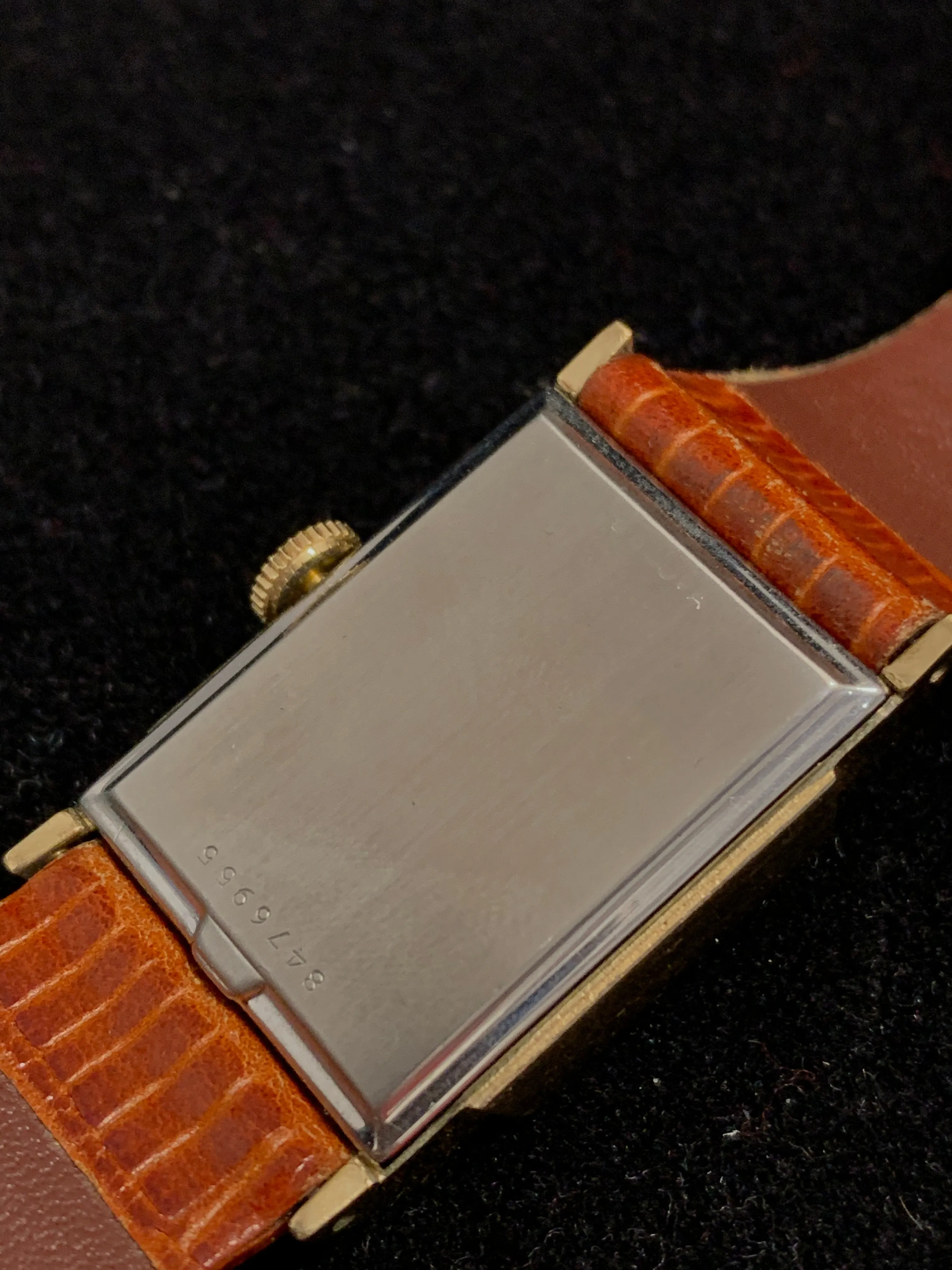 BULOVA Vintage c. 1950s Tank Watch w/ Silver Oyster Dial - $6K APR Value w/ CoA!