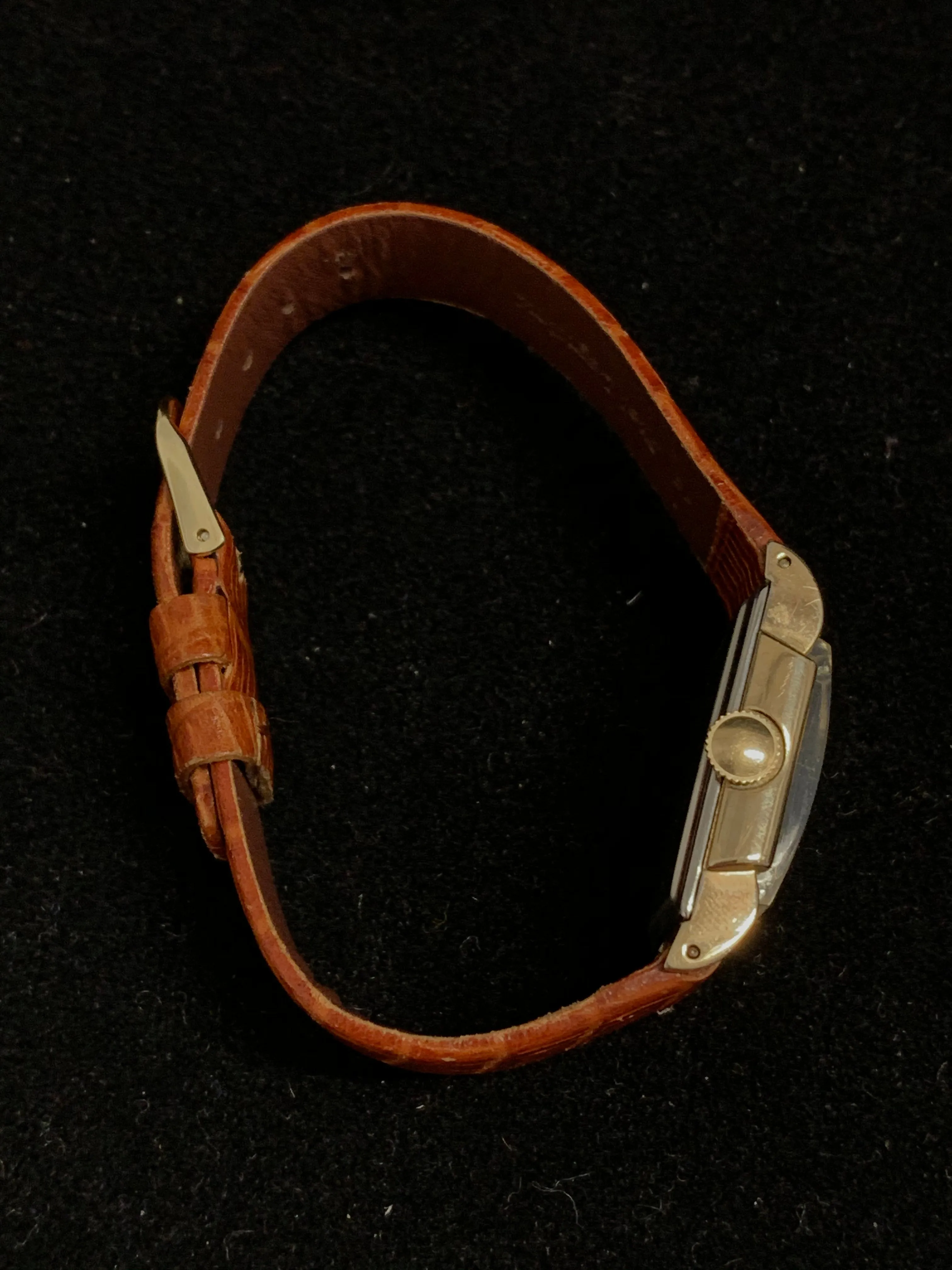 BULOVA Vintage c. 1950s Tank Watch w/ Silver Oyster Dial - $6K APR Value w/ CoA!