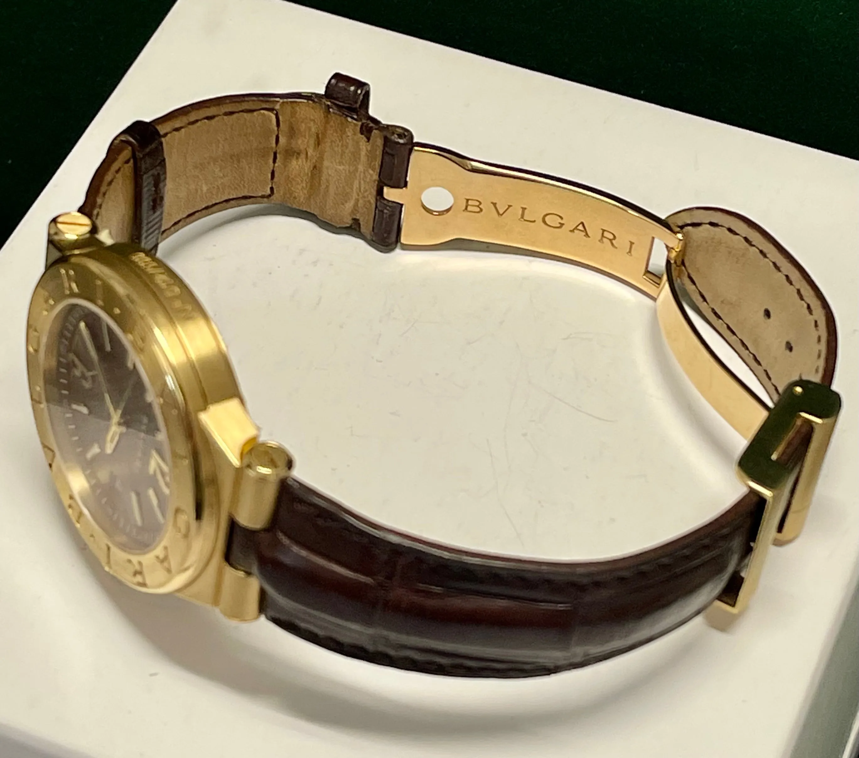 BVLGARI Limited Edition 12/500 18K Yellow Gold Automatic Watch- $50K APR w/ COA!