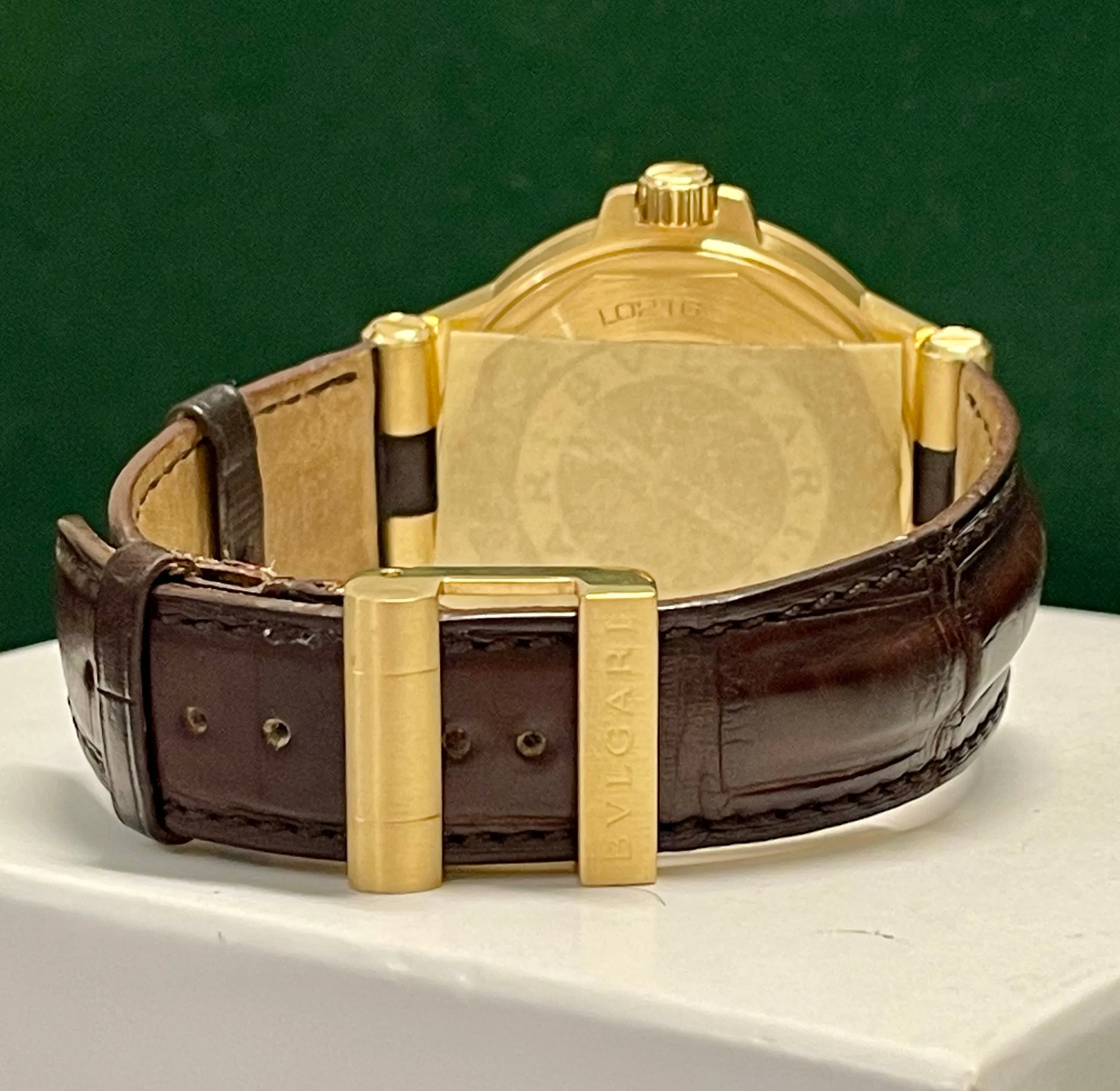 BVLGARI Limited Edition 12/500 18K Yellow Gold Automatic Watch- $50K APR w/ COA!