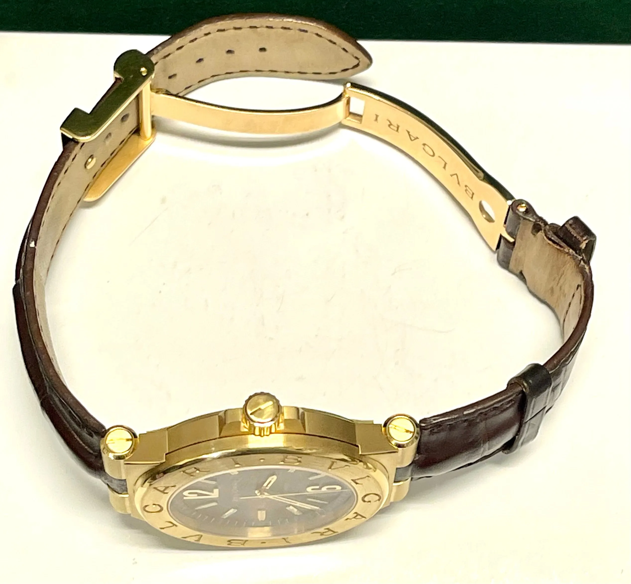 BVLGARI Limited Edition 12/500 18K Yellow Gold Automatic Watch- $50K APR w/ COA!