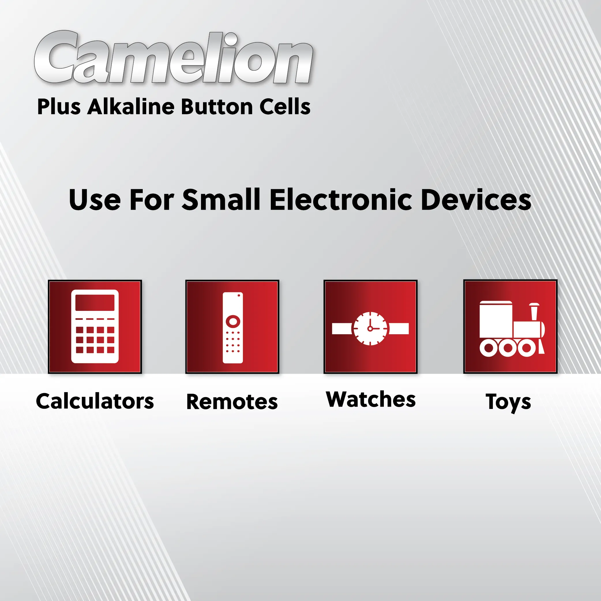 Camelion AG4 / 377 / LR626 1.5V Coin Cell Battery Pack of 10