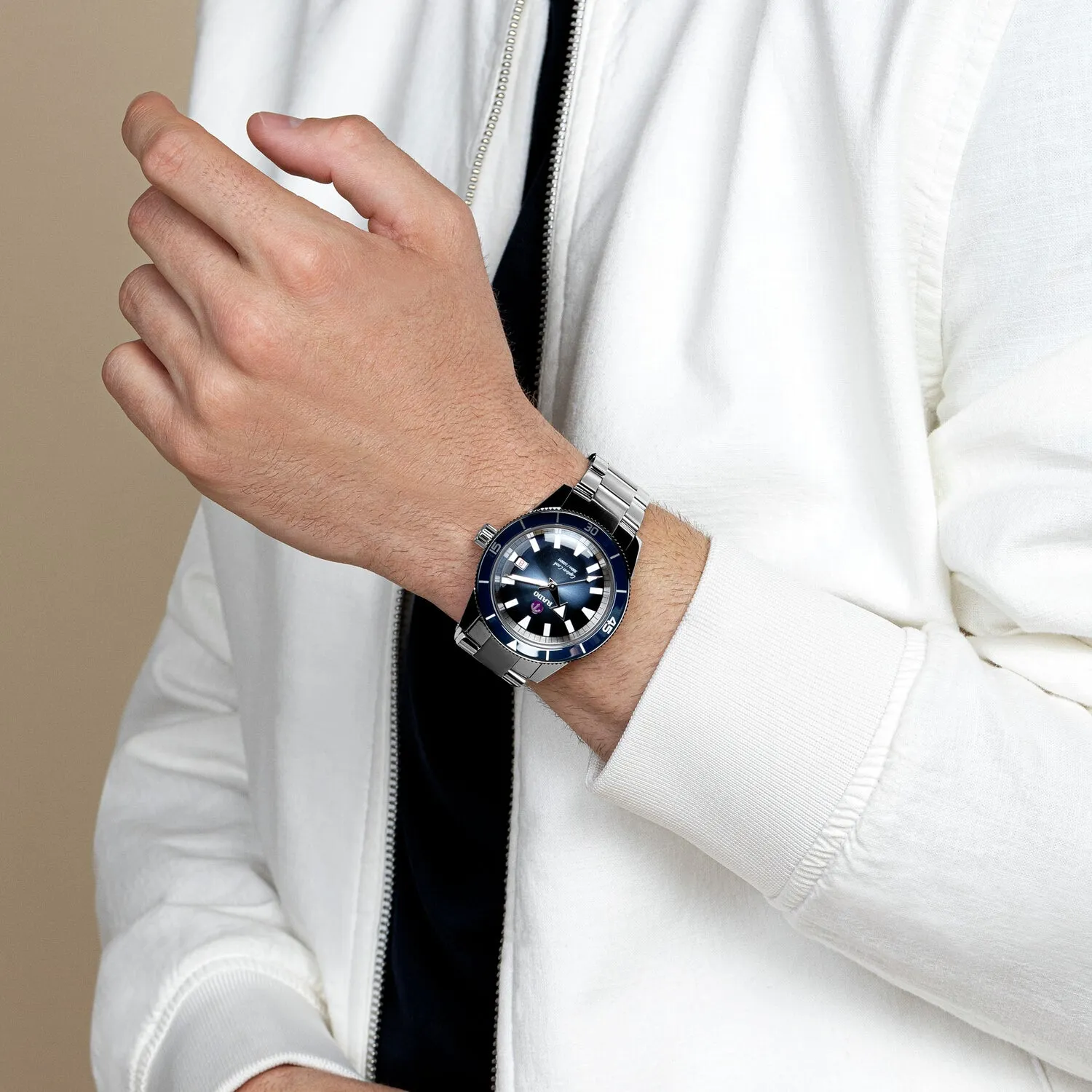 Captain Cook Men Analog Stainless Steel Automatic Watch R32105203
