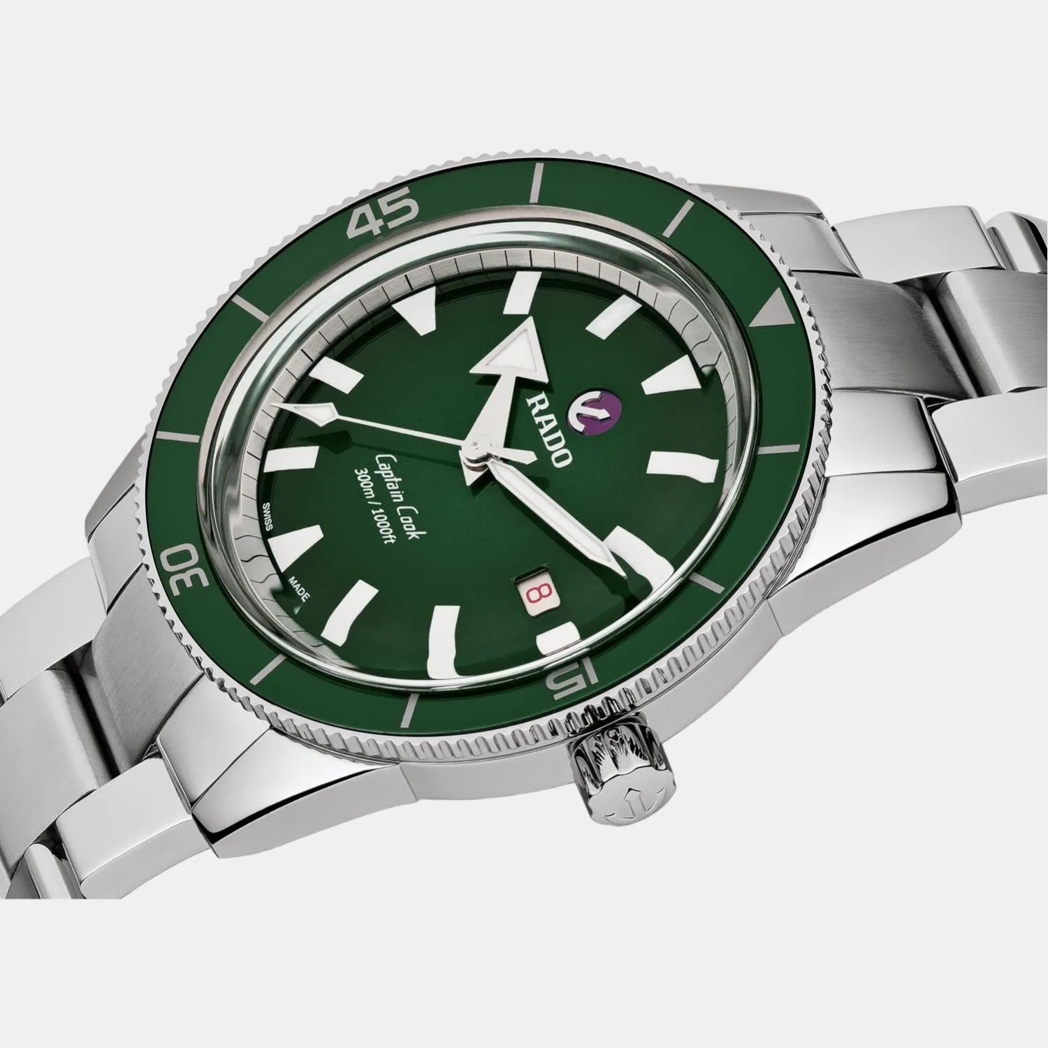 Captain Cook Men Analog Stainless Steel Automatic Watch R32105313