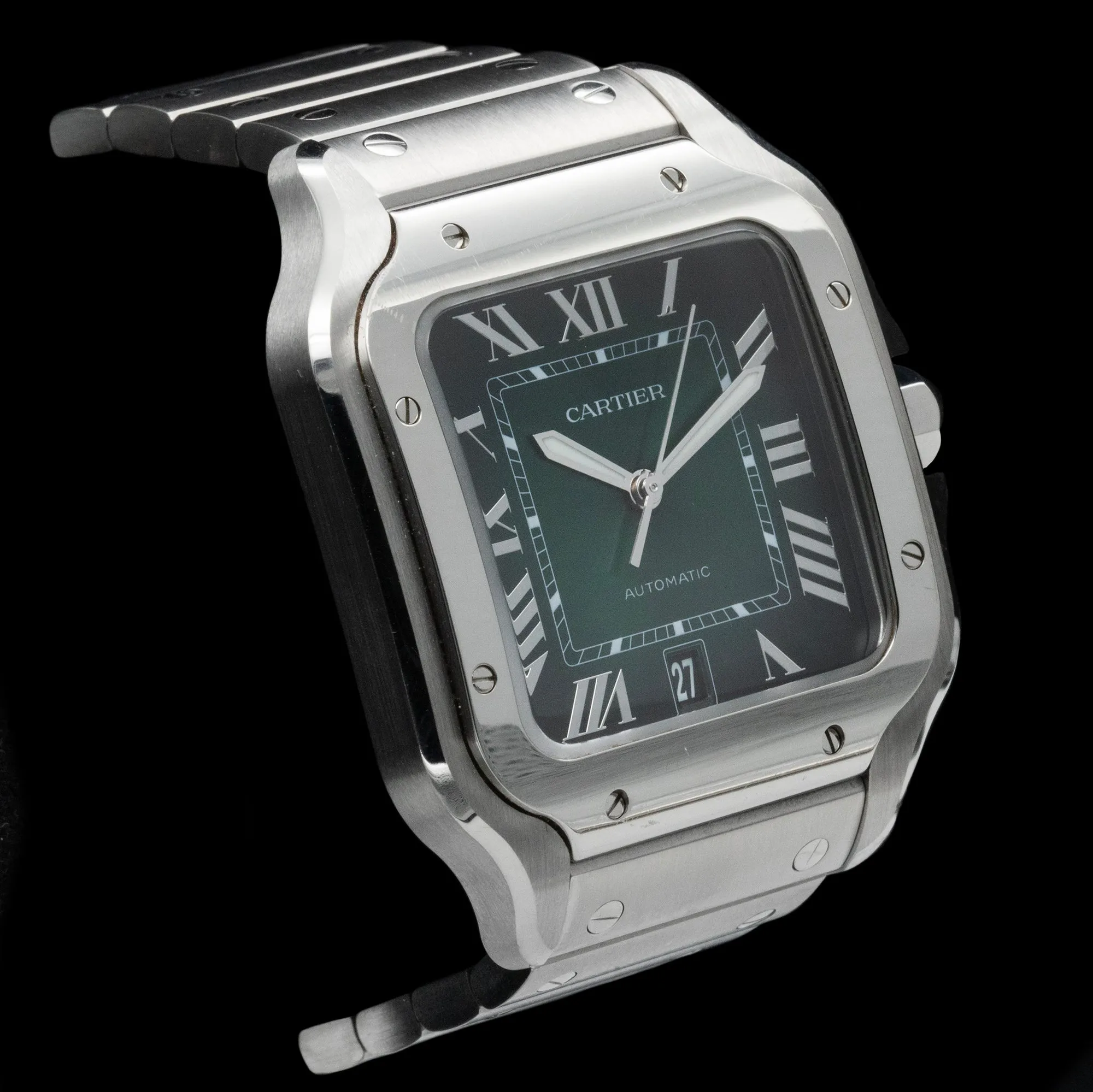 Cartier - Santos de Cartier Large 'Green' WSSA0062
