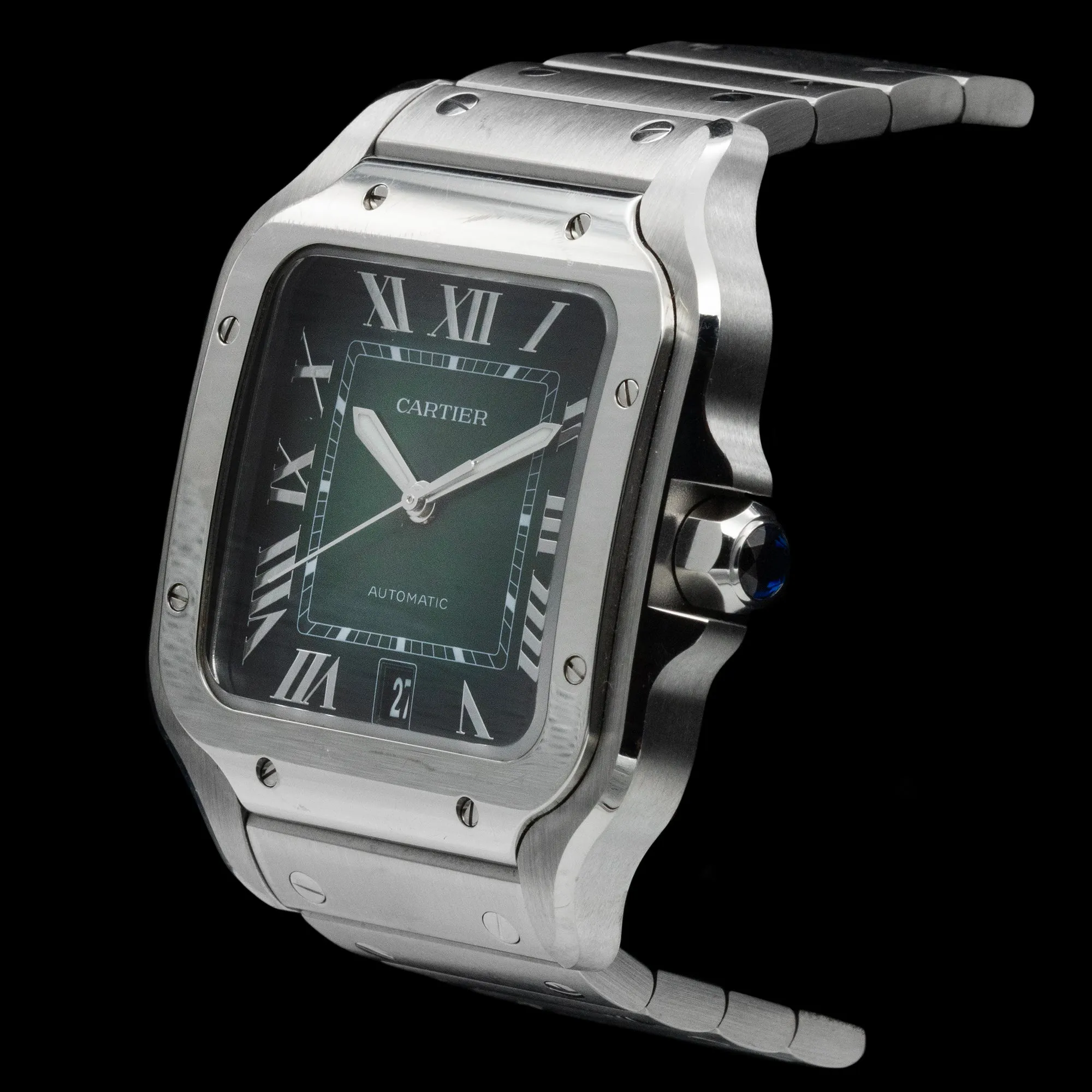 Cartier - Santos de Cartier Large 'Green' WSSA0062