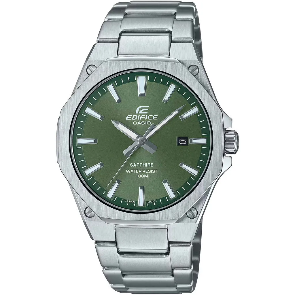 Casio EFR-S108D: Stylish Men's Stainless Steel Watch