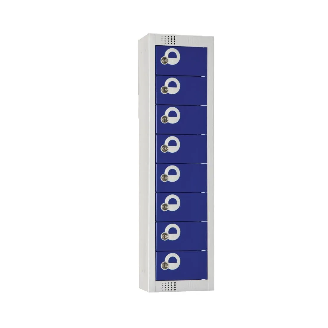 CF752-CF Elite Personal Effects Locker 8 Door Blue Camlock