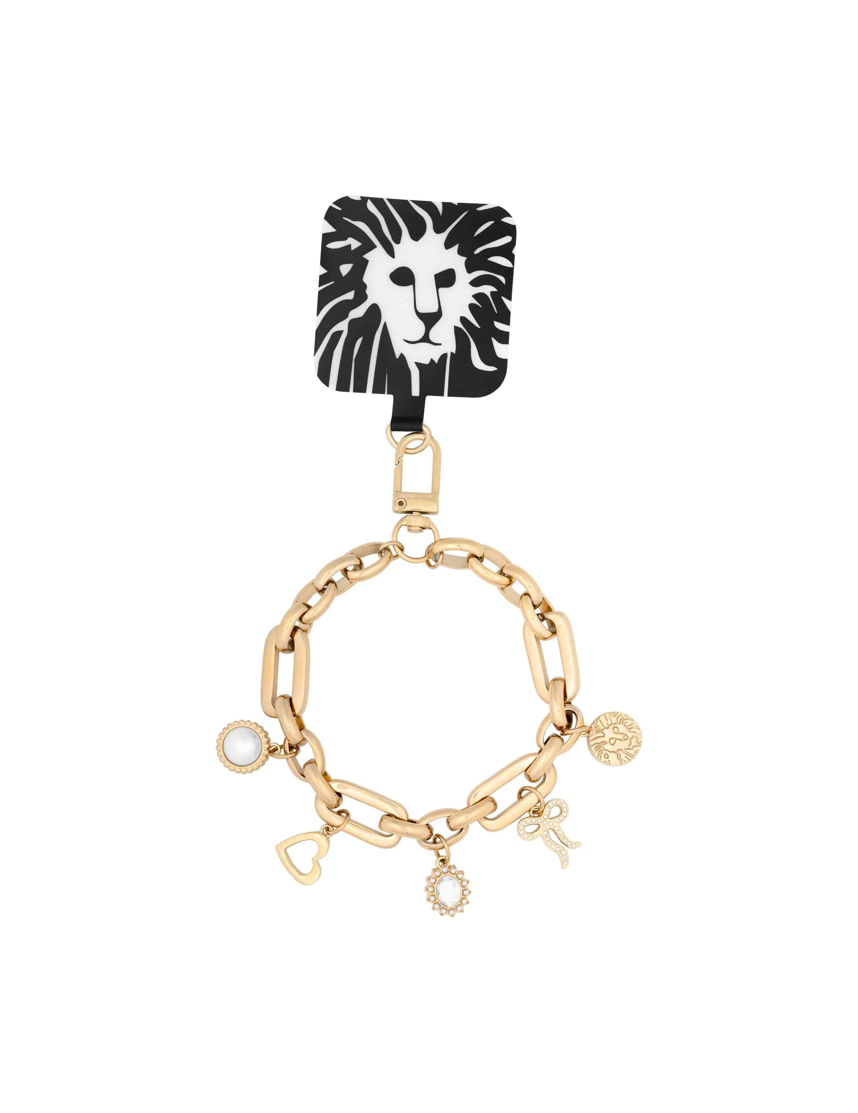 Charm Chain Link Wrist Strap for iPhone®