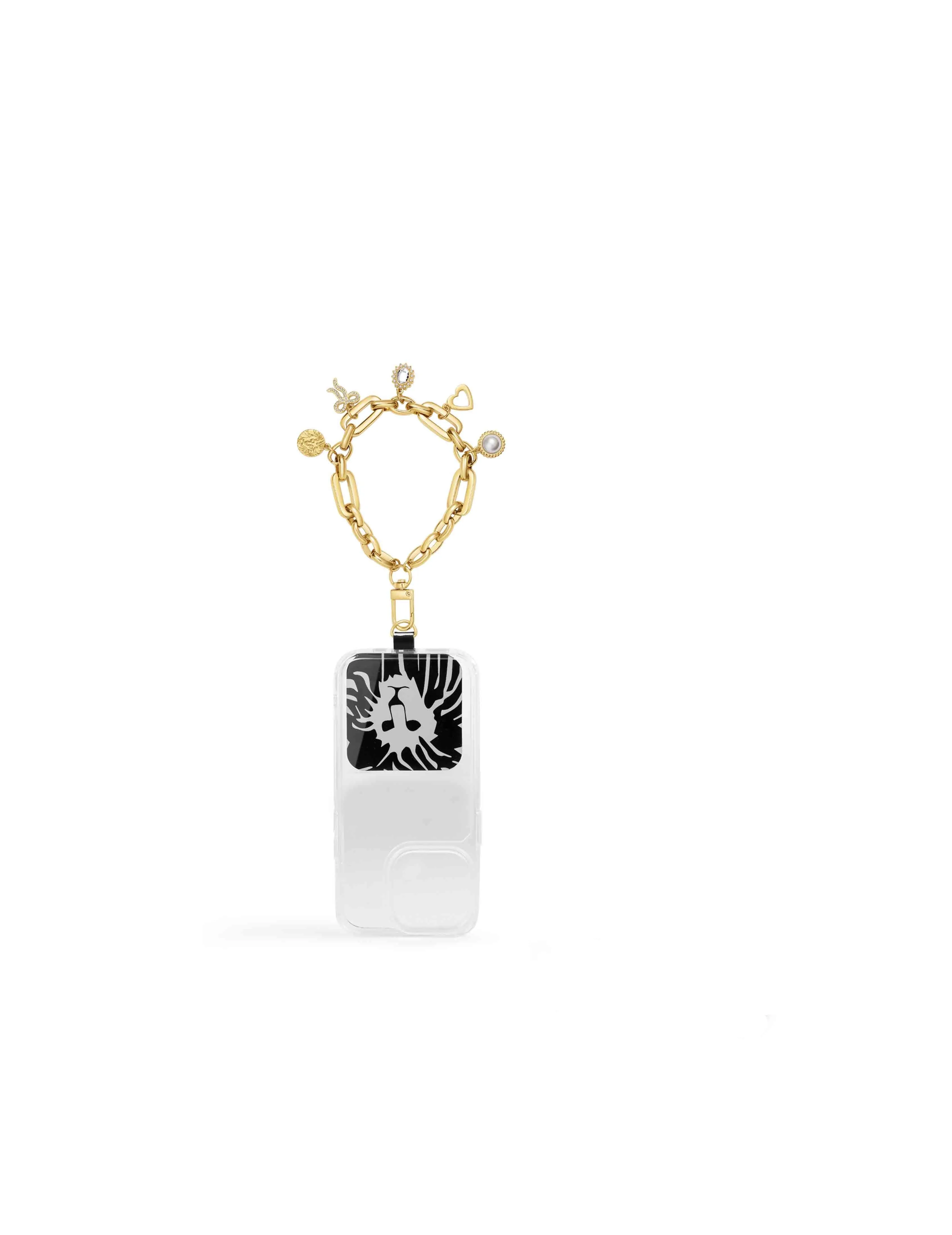 Charm Chain Link Wrist Strap for iPhone®