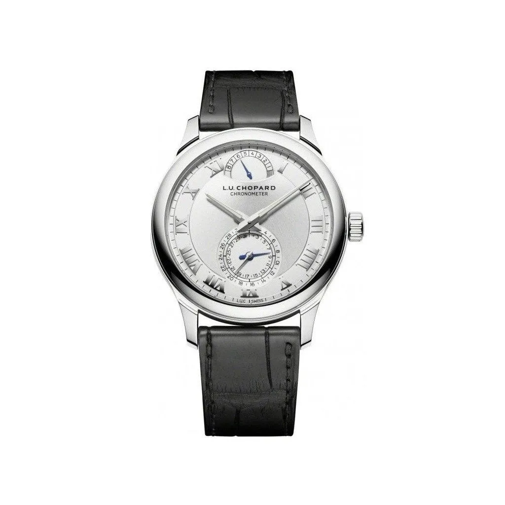 CHOPARD L.U.C Quattro 18-carat White Gold Mens Watch 161926-1001