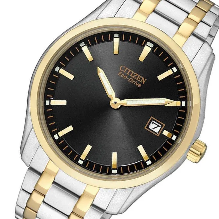 Citizen Gents Dual-Tone Eco-Drive Steel Men's Watch - AU1044-58E
