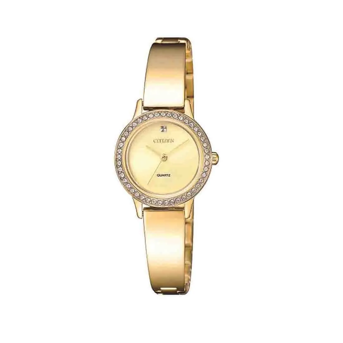 Citizen Ladies Crystal Bangle Style Watch EJ6132-55P