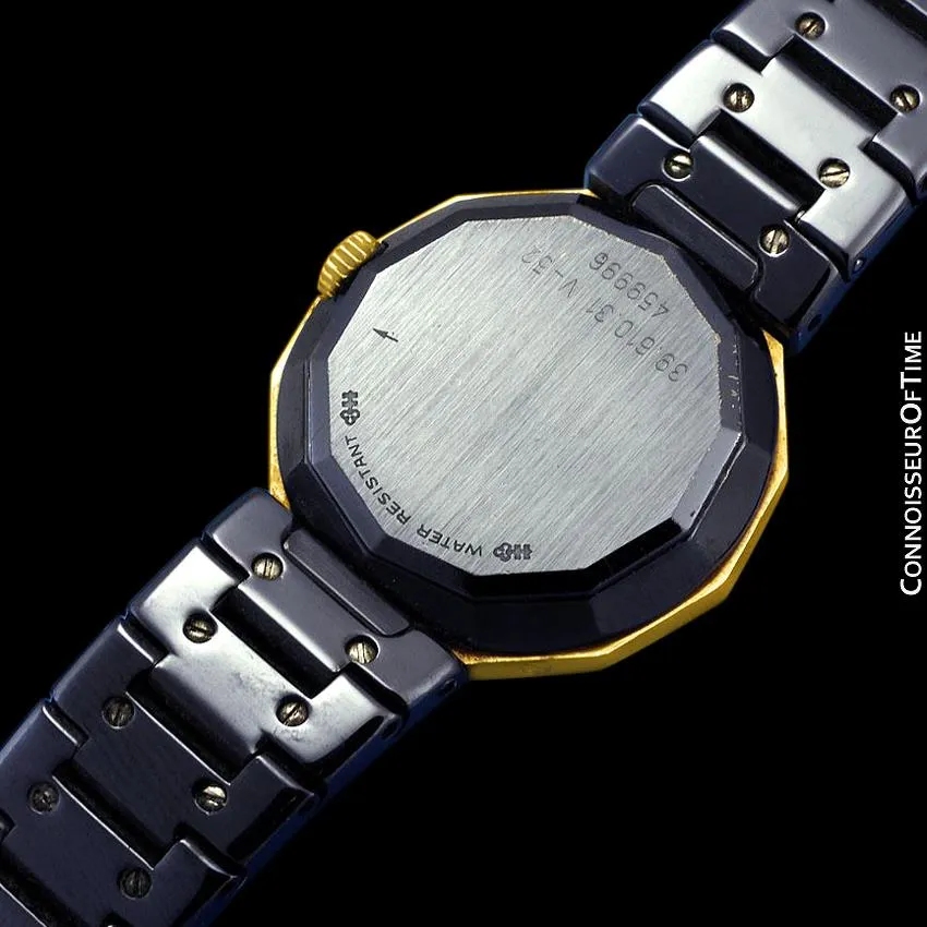Corum Admiral's Cup Ladies Nautical Watch - Solid 18K Gold & Ceramic